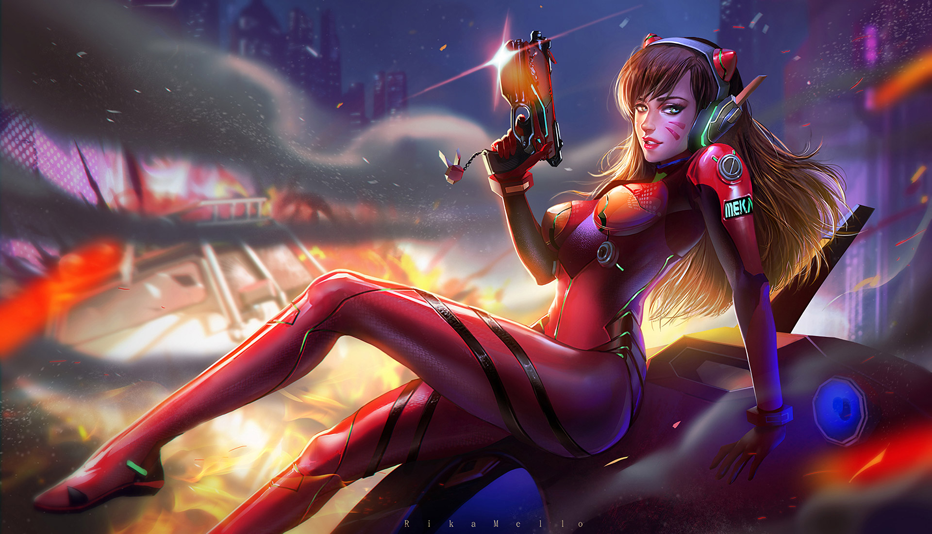 Fan Of D.Va Overwatch Wallpapers