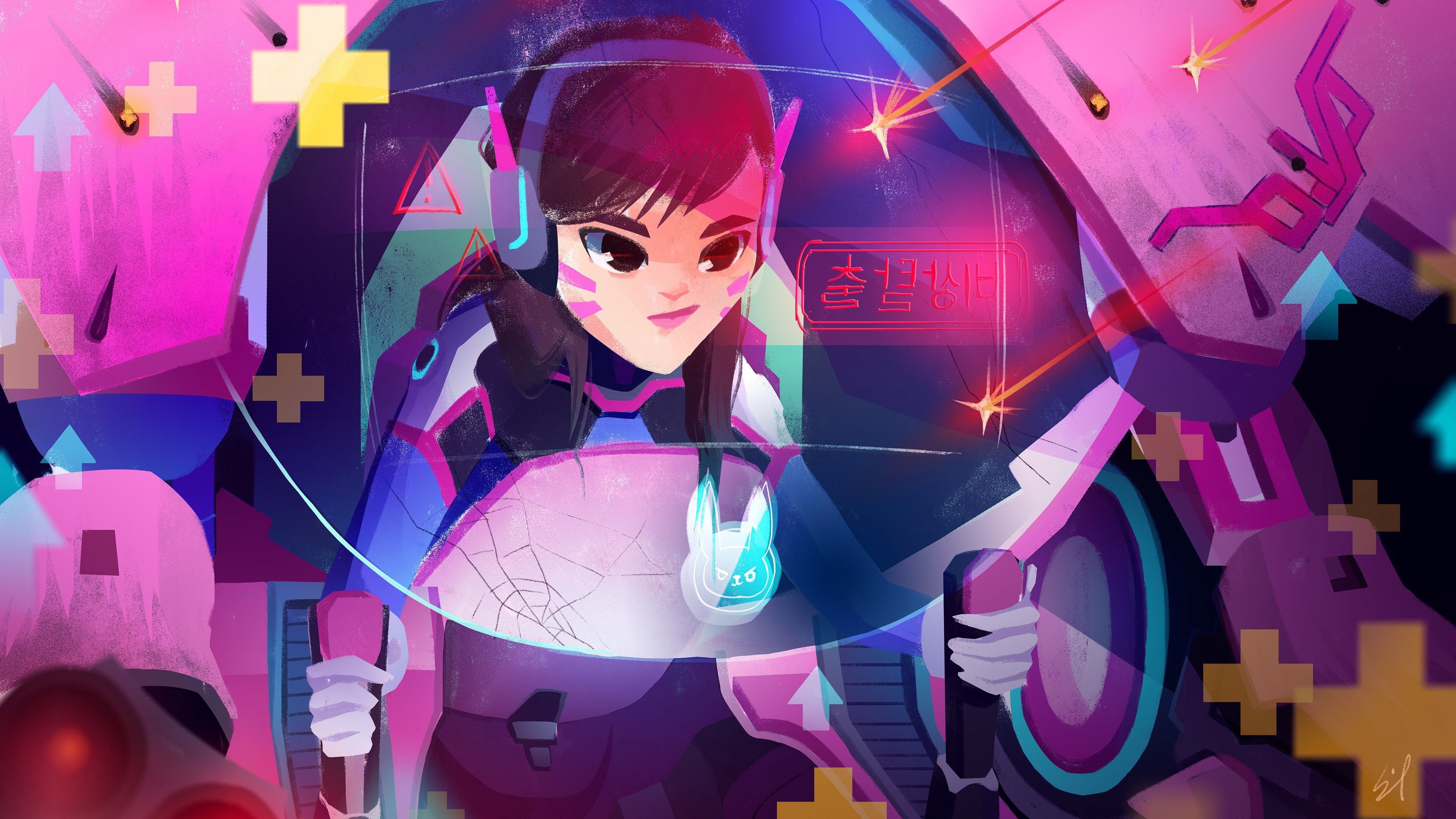 Fan Of D.Va Overwatch Wallpapers