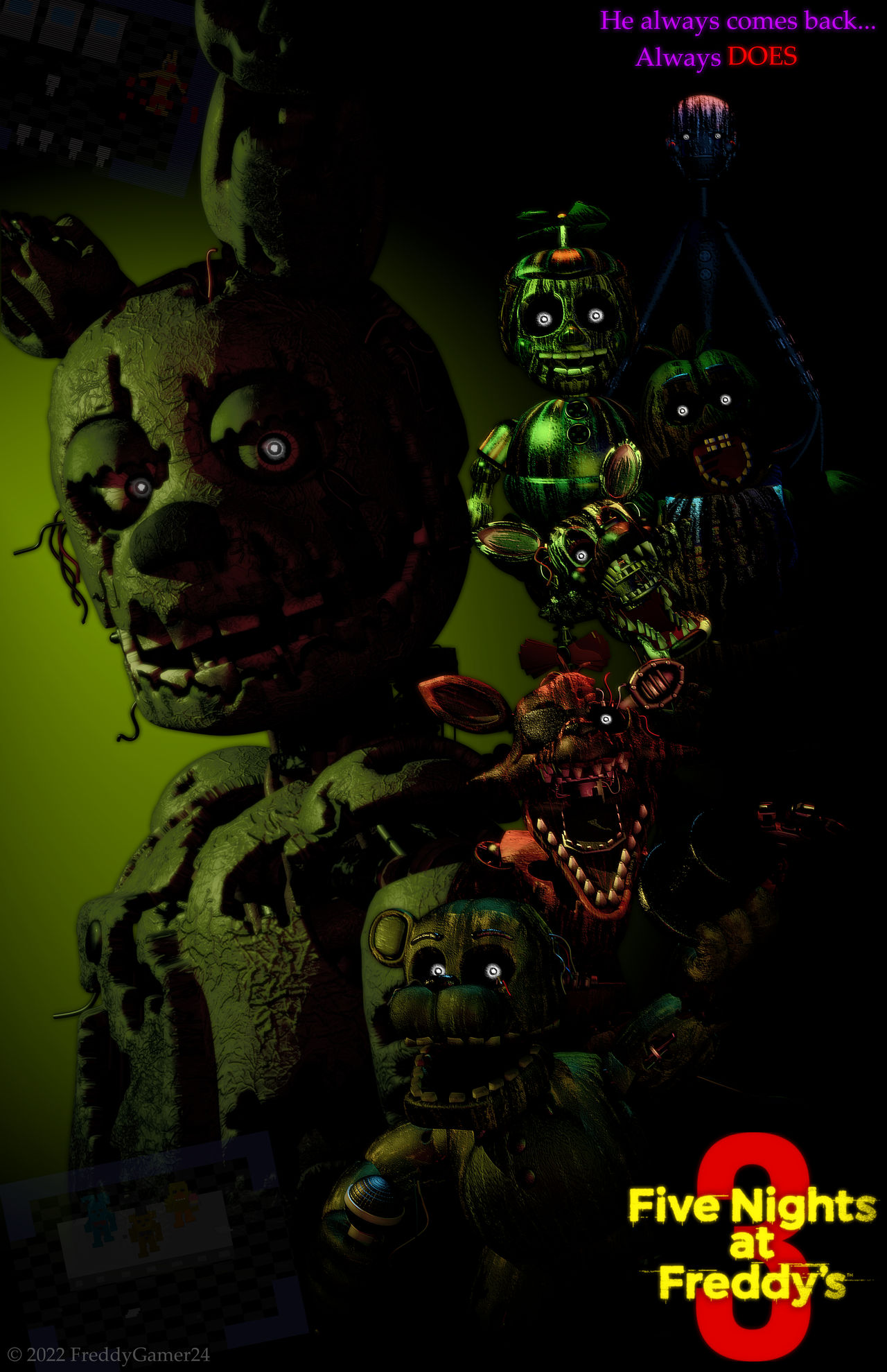 Five Nights at Freddy's 3 Wallpapers