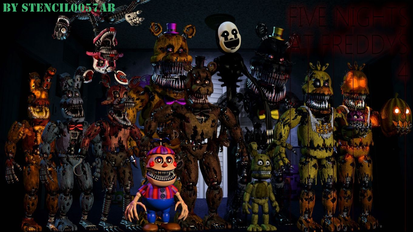 Five Nights at Freddy's 4 Wallpapers