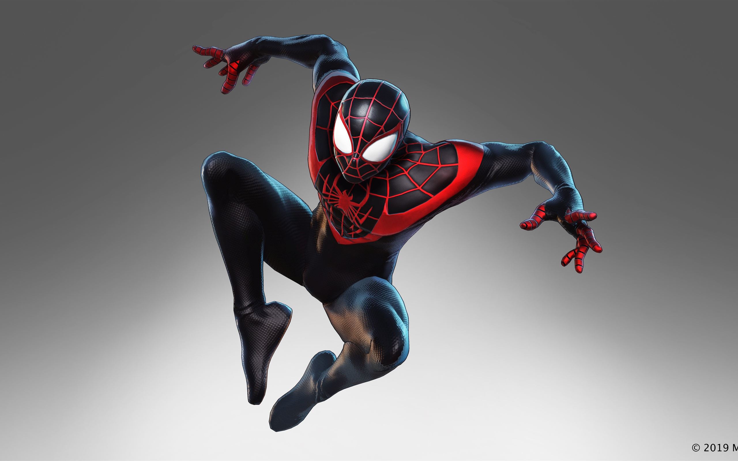 Flying Miles Morales Marvels Spider-Man Wallpapers
