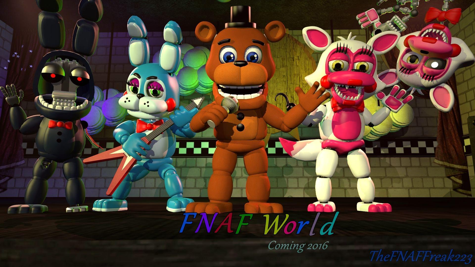 FNaF World Wallpapers