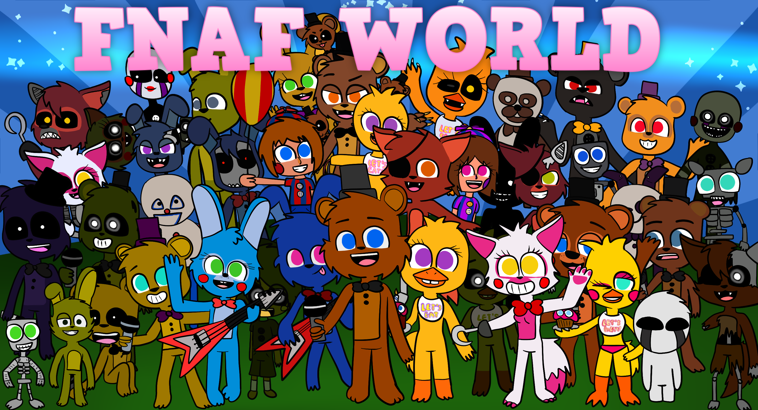 FNaF World Wallpapers