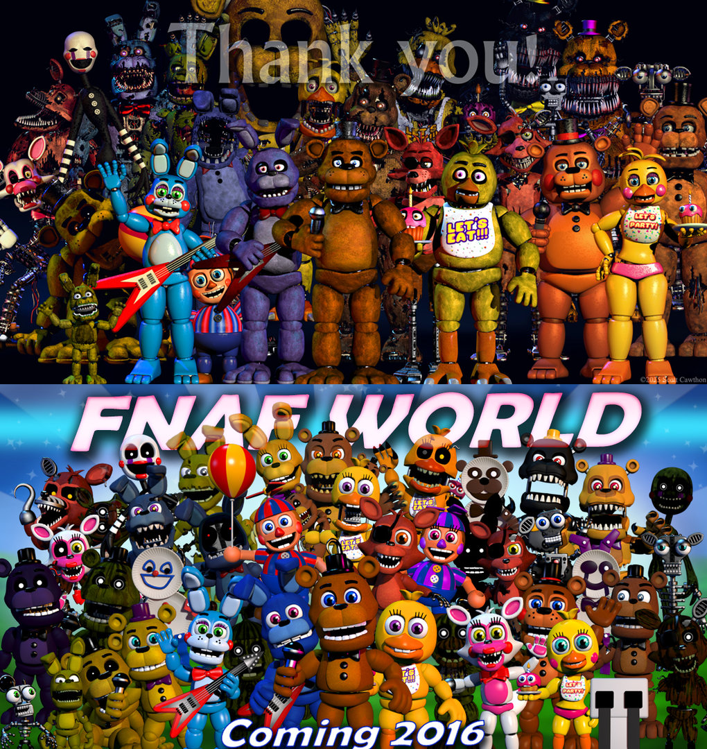 FNaF World Wallpapers