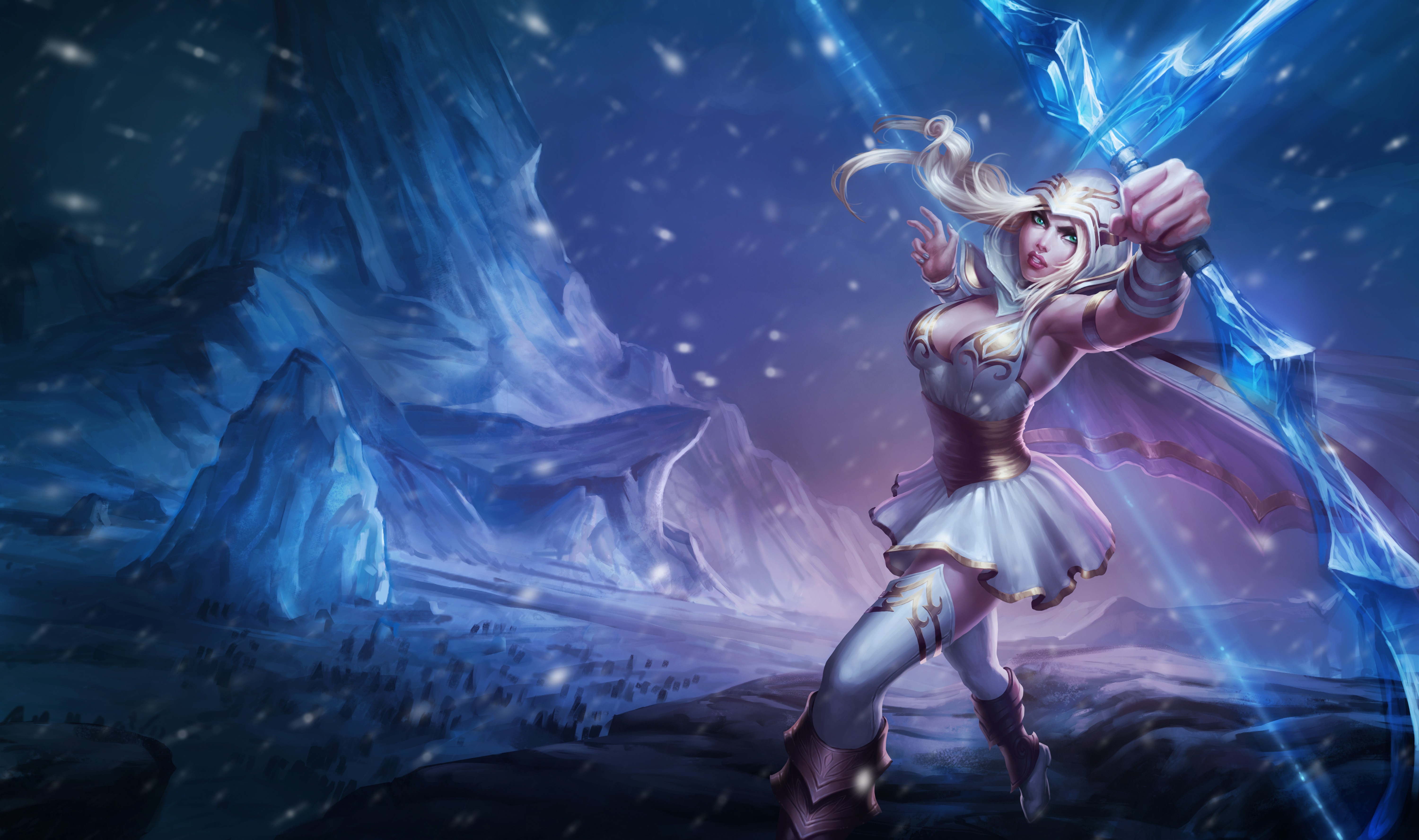 Freljord Ashe LoL Wallpapers