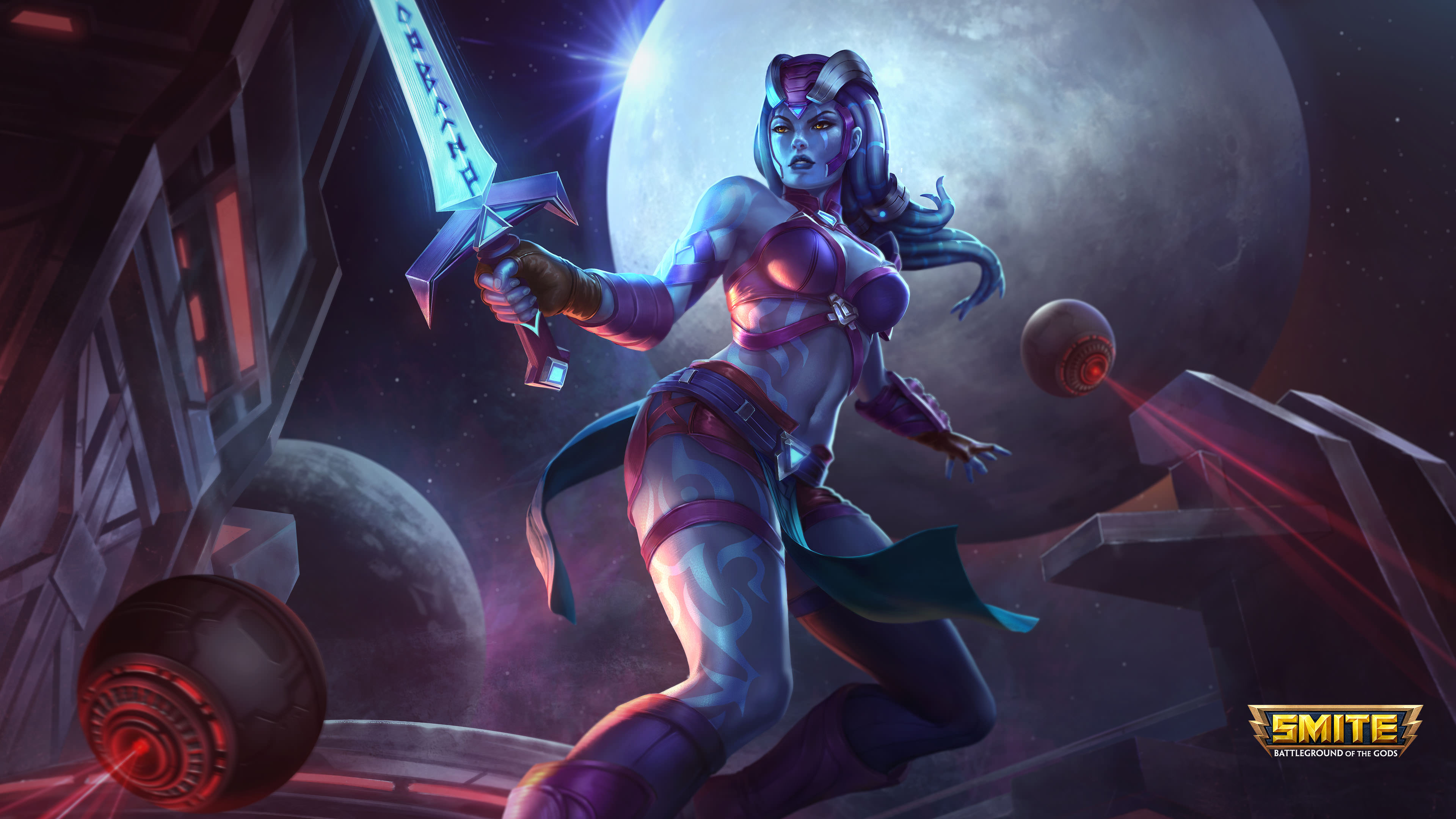 Freya Smite Game Wallpapers