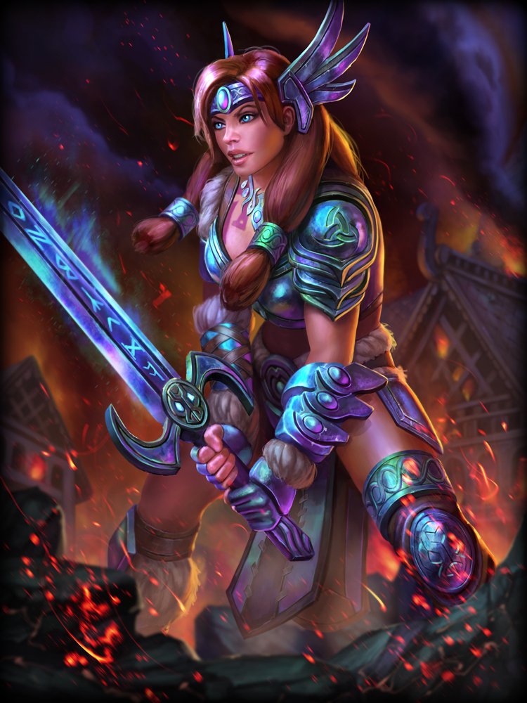 Freya Smite Game Wallpapers