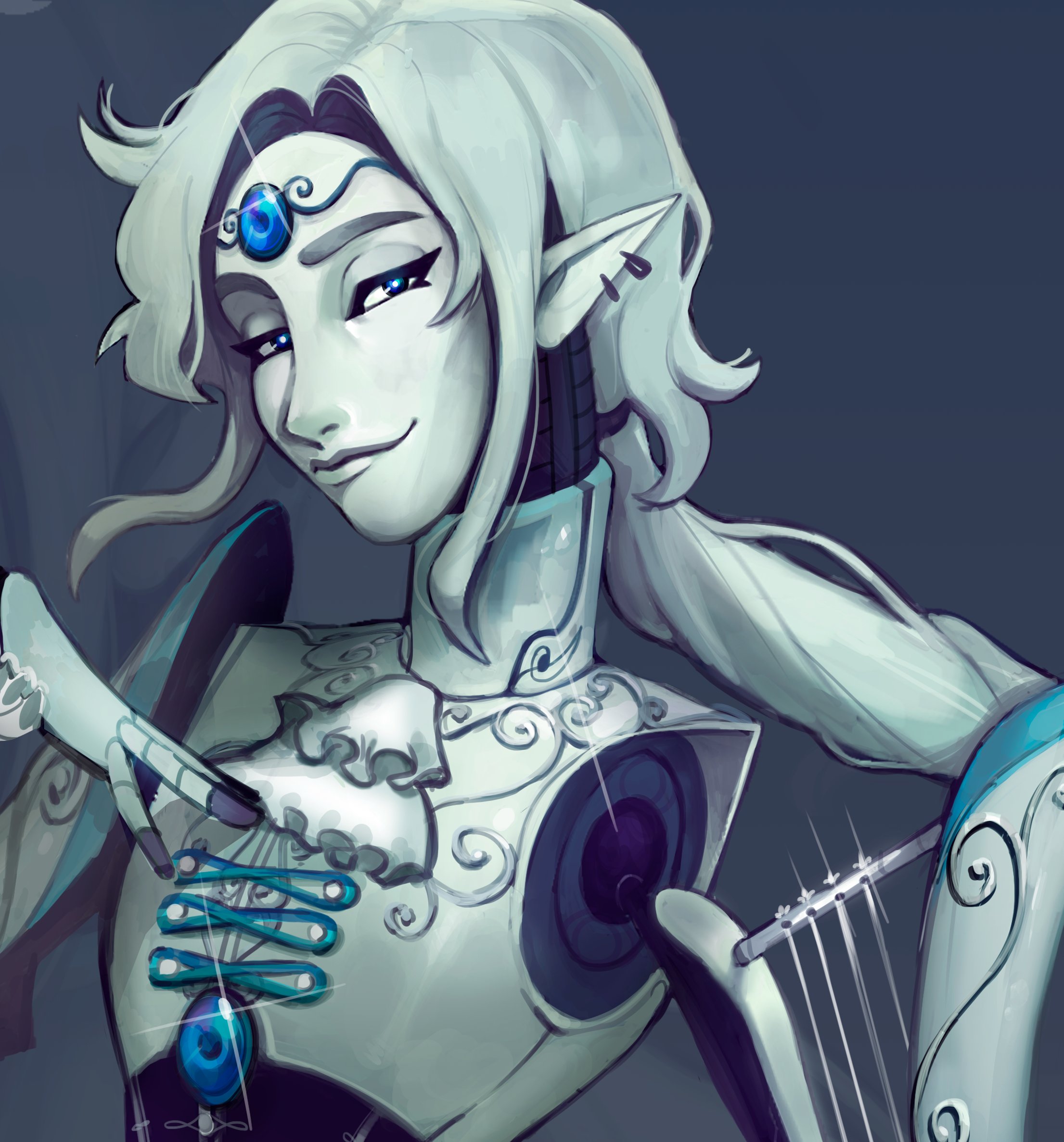 Genasi and her Warforge Wallpapers