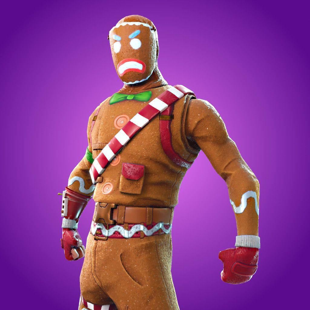 Gingerbread Raider Skin Outfit Wallpapers