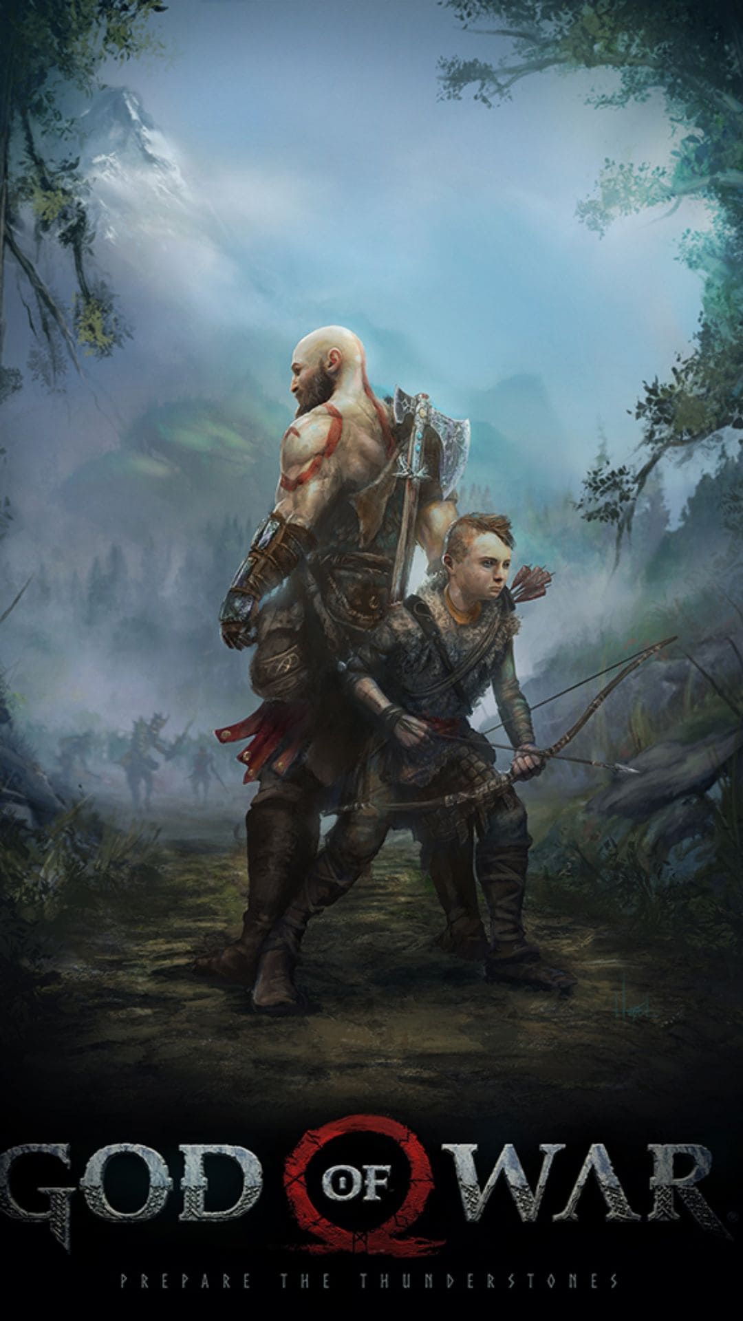 God of War Ragnarok HD Game Poster Wallpapers