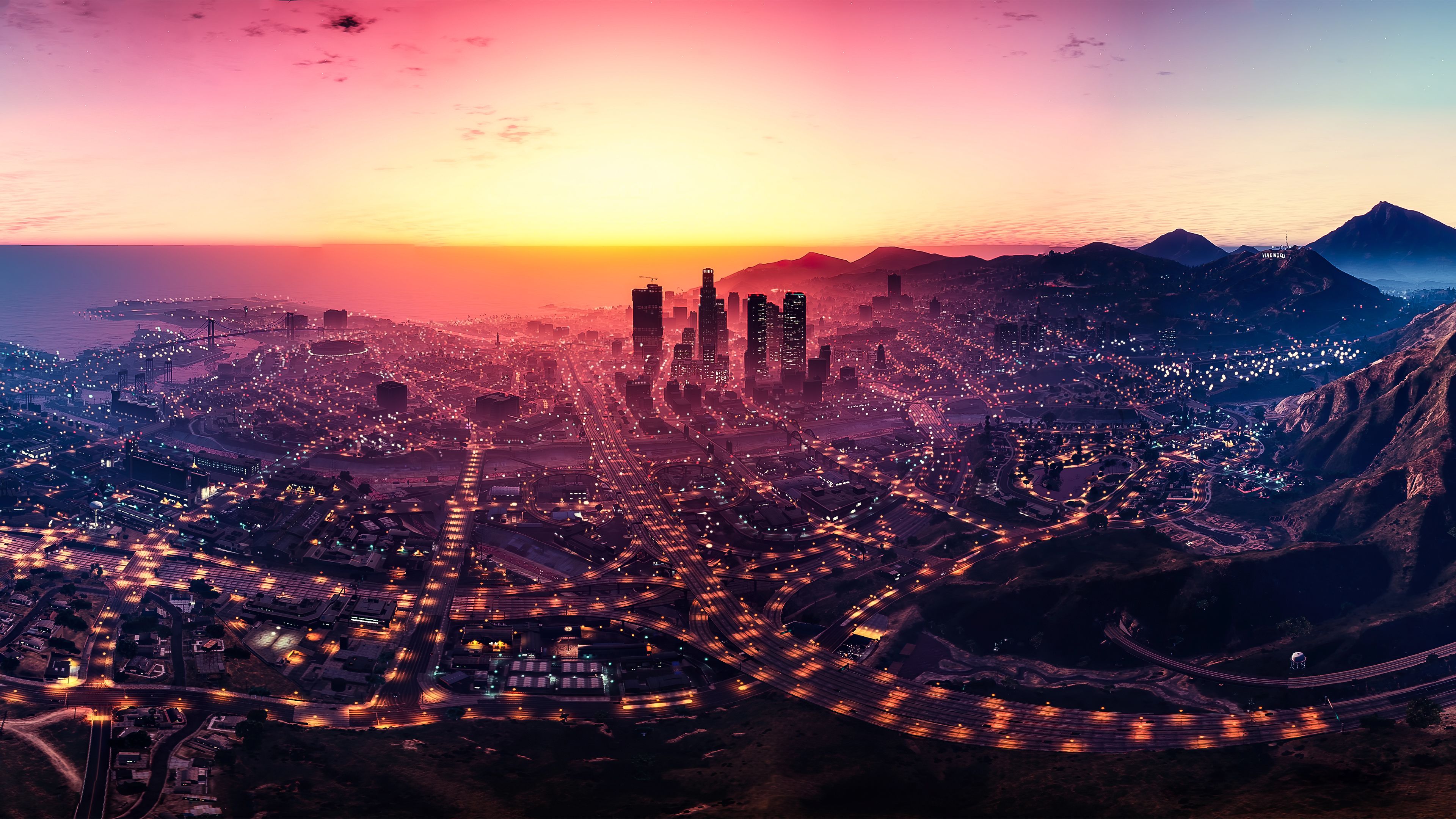 Grand Theft Auto 5 City View Wallpapers