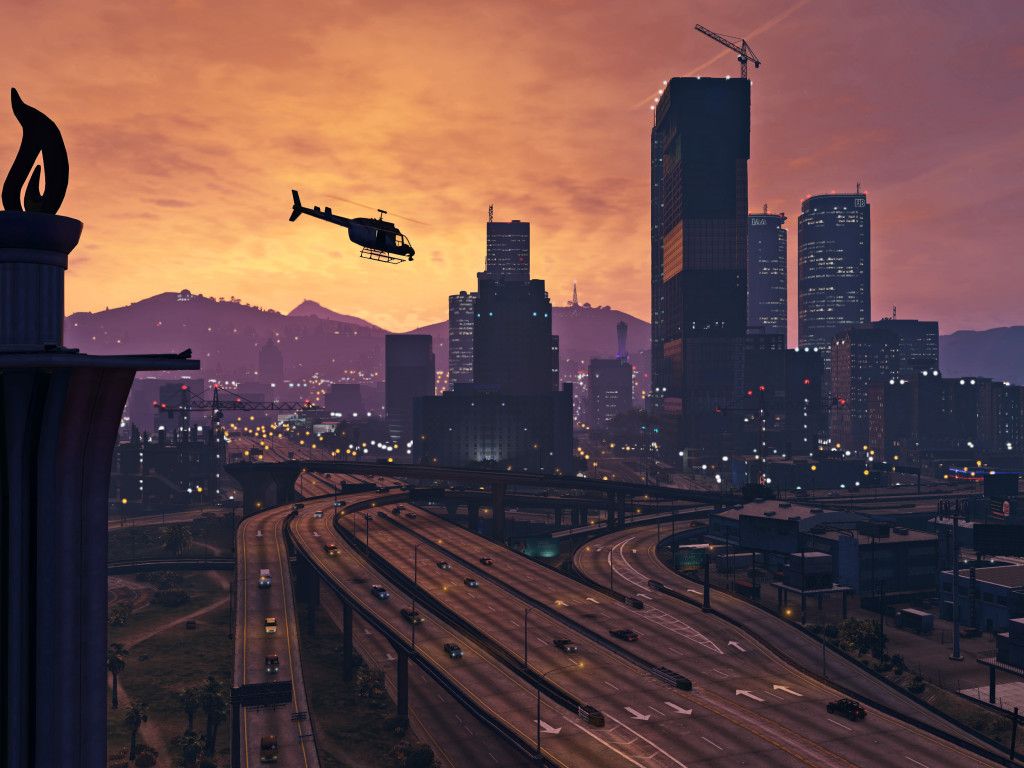 Grand Theft Auto 5 City View Wallpapers