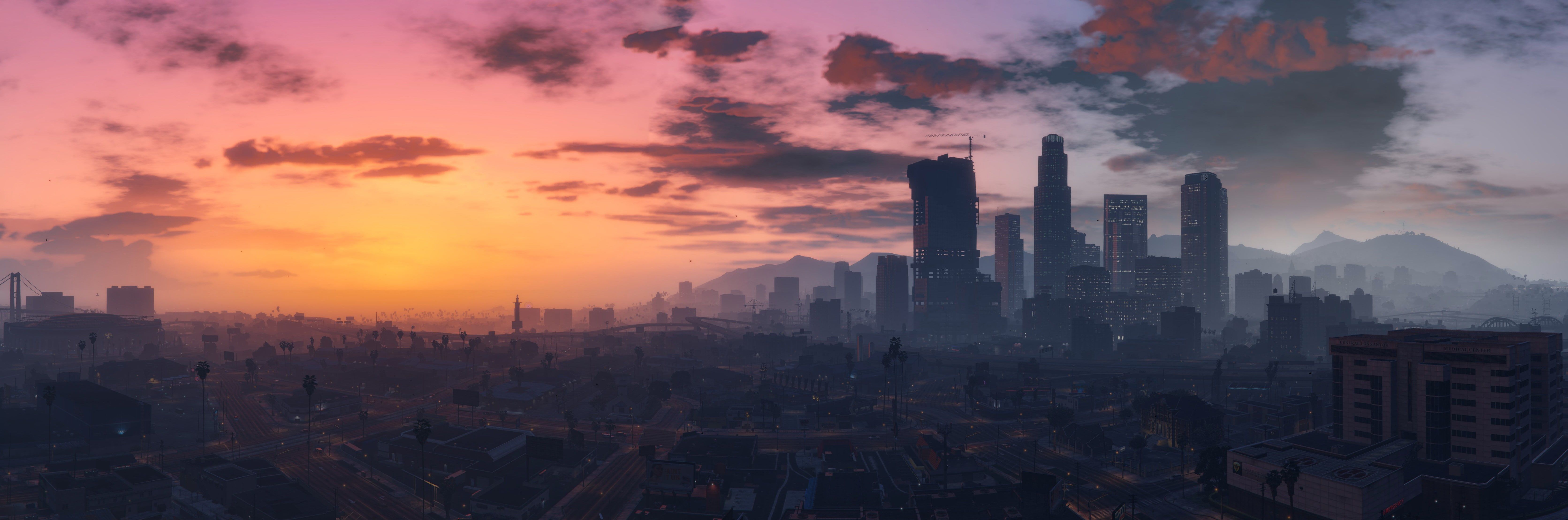 Grand Theft Auto 5 City View Wallpapers