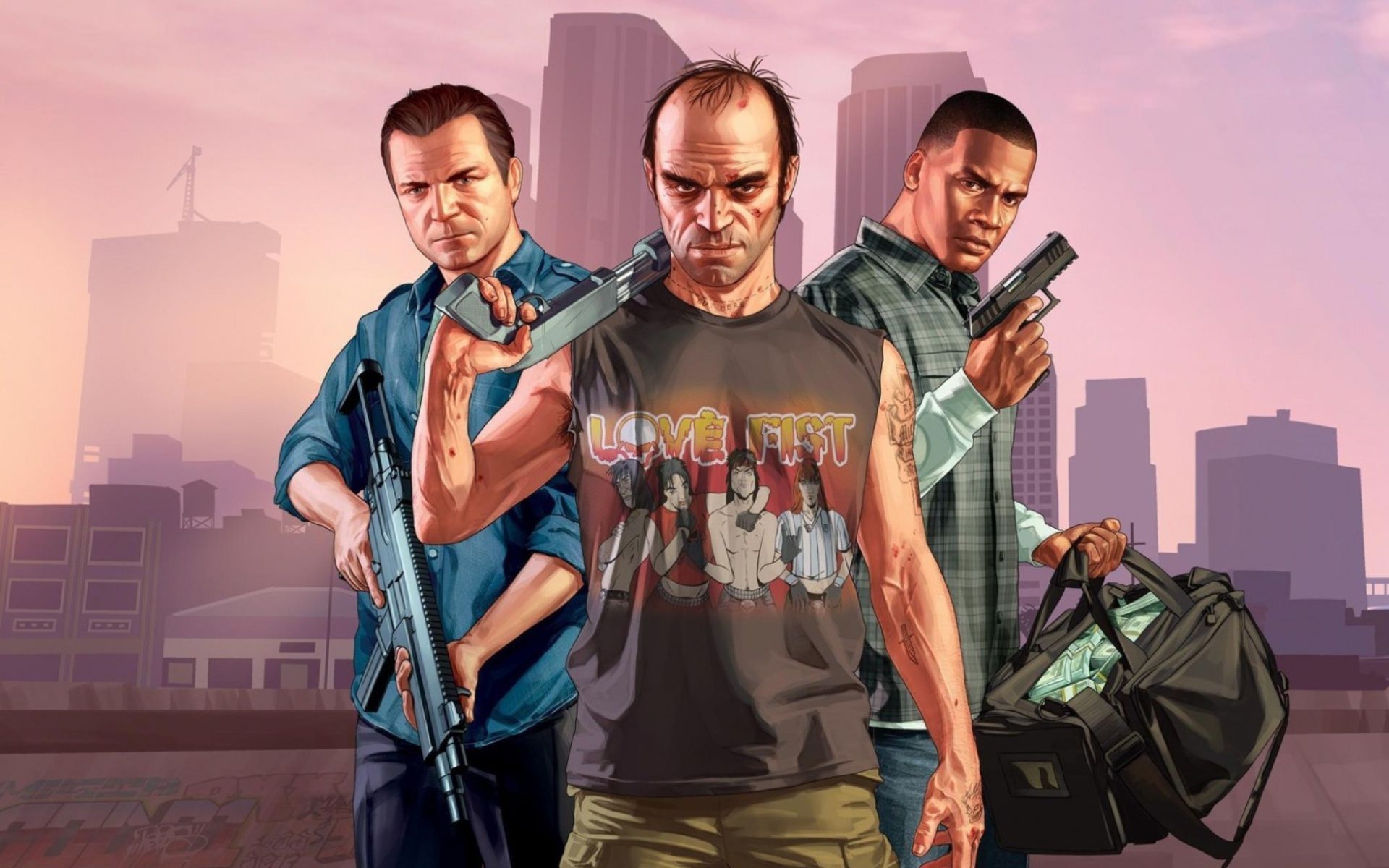 Grand Theft Auto 5 City View Wallpapers