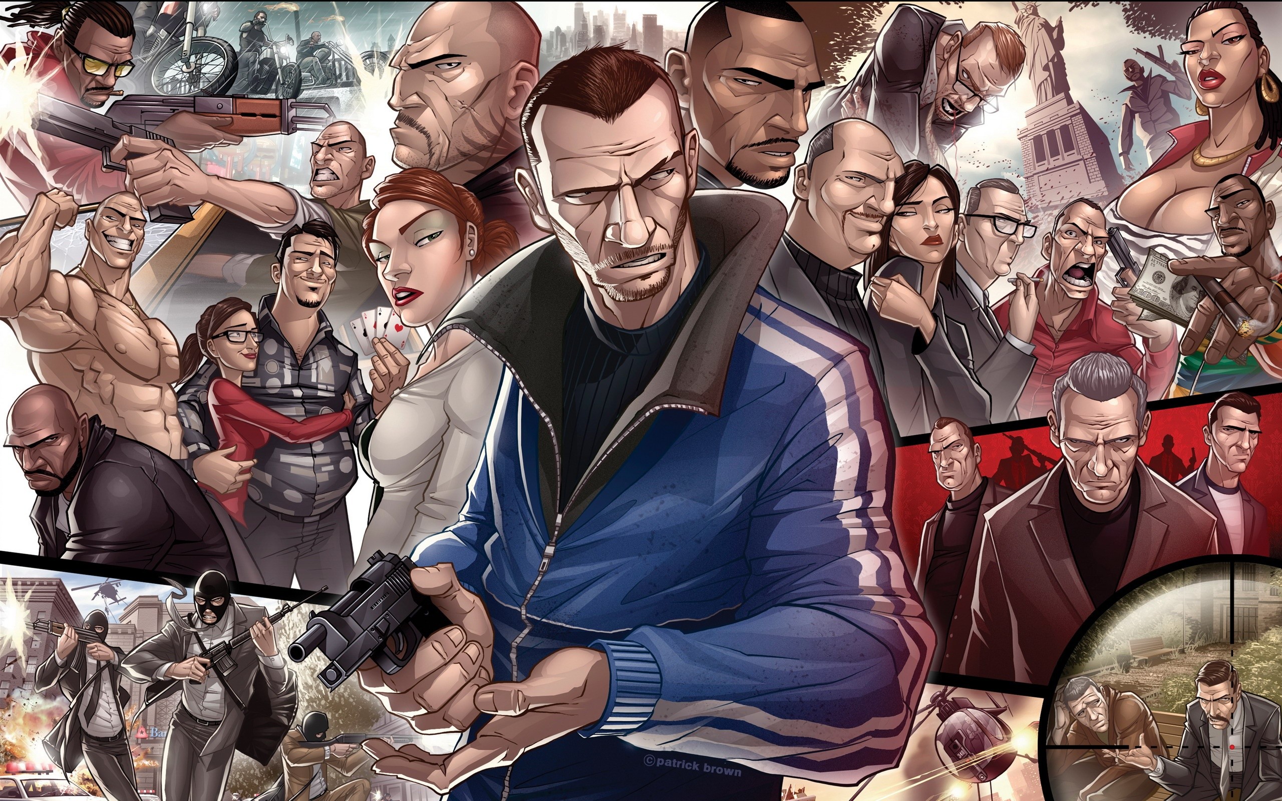 Grand Theft Auto IV Wallpapers