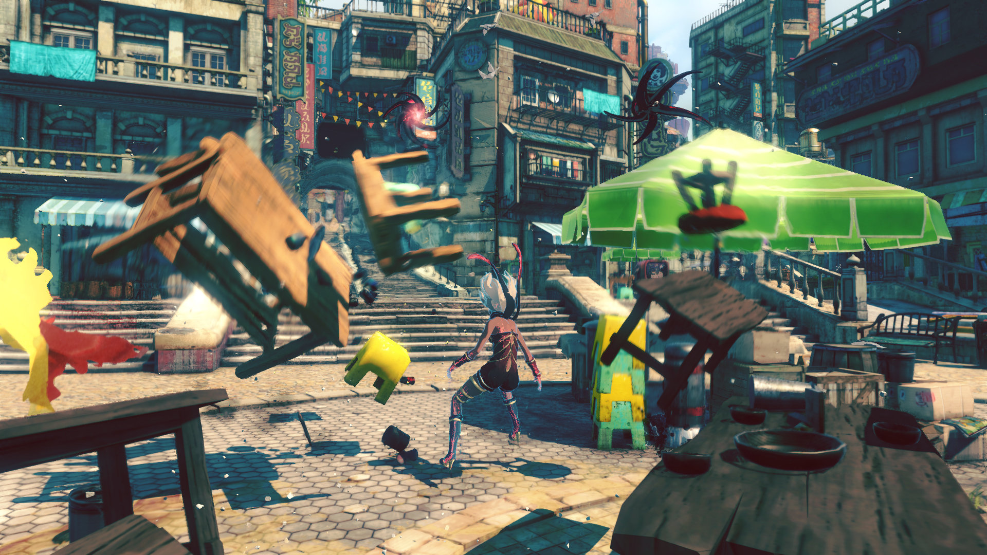 Gravity Rush Game Digital Wallpapers