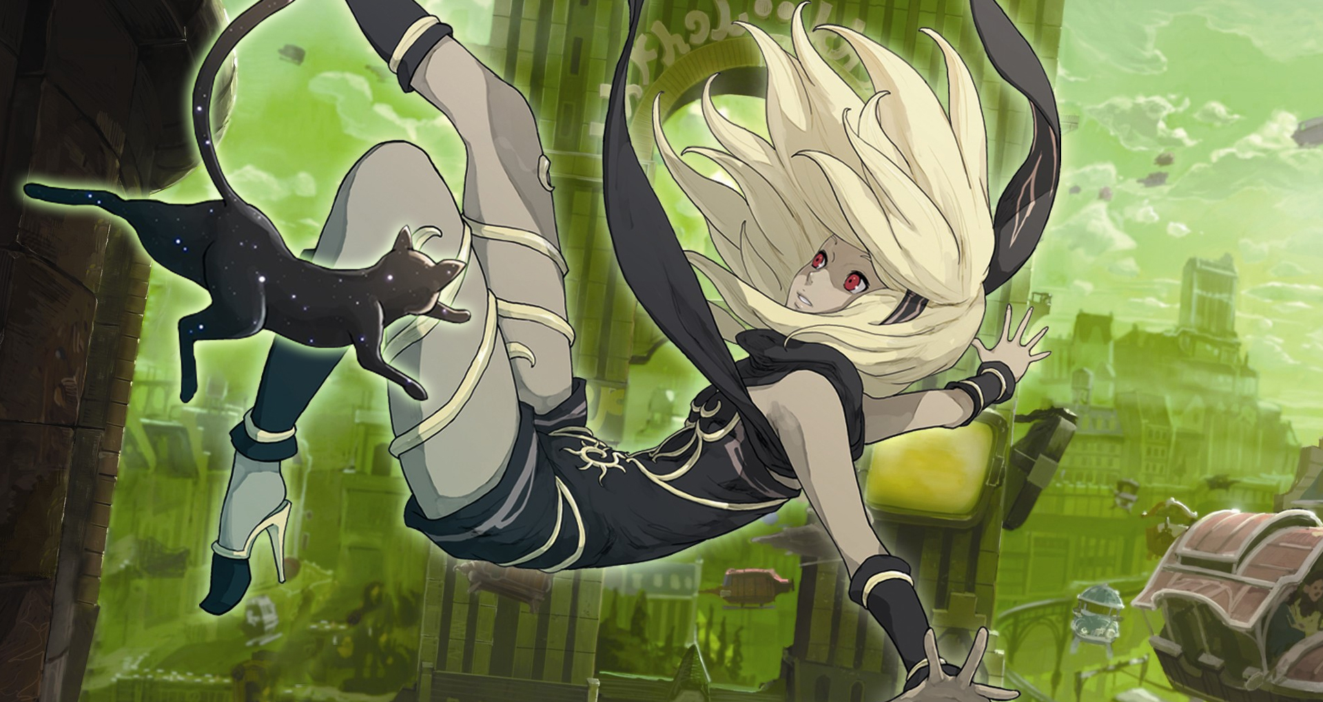 Gravity Rush Game Digital Wallpapers