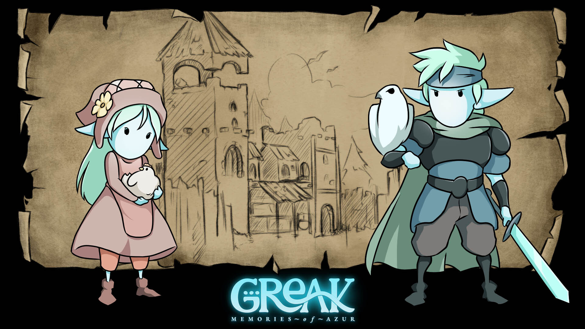 Greak: Memories of Azur Wallpapers