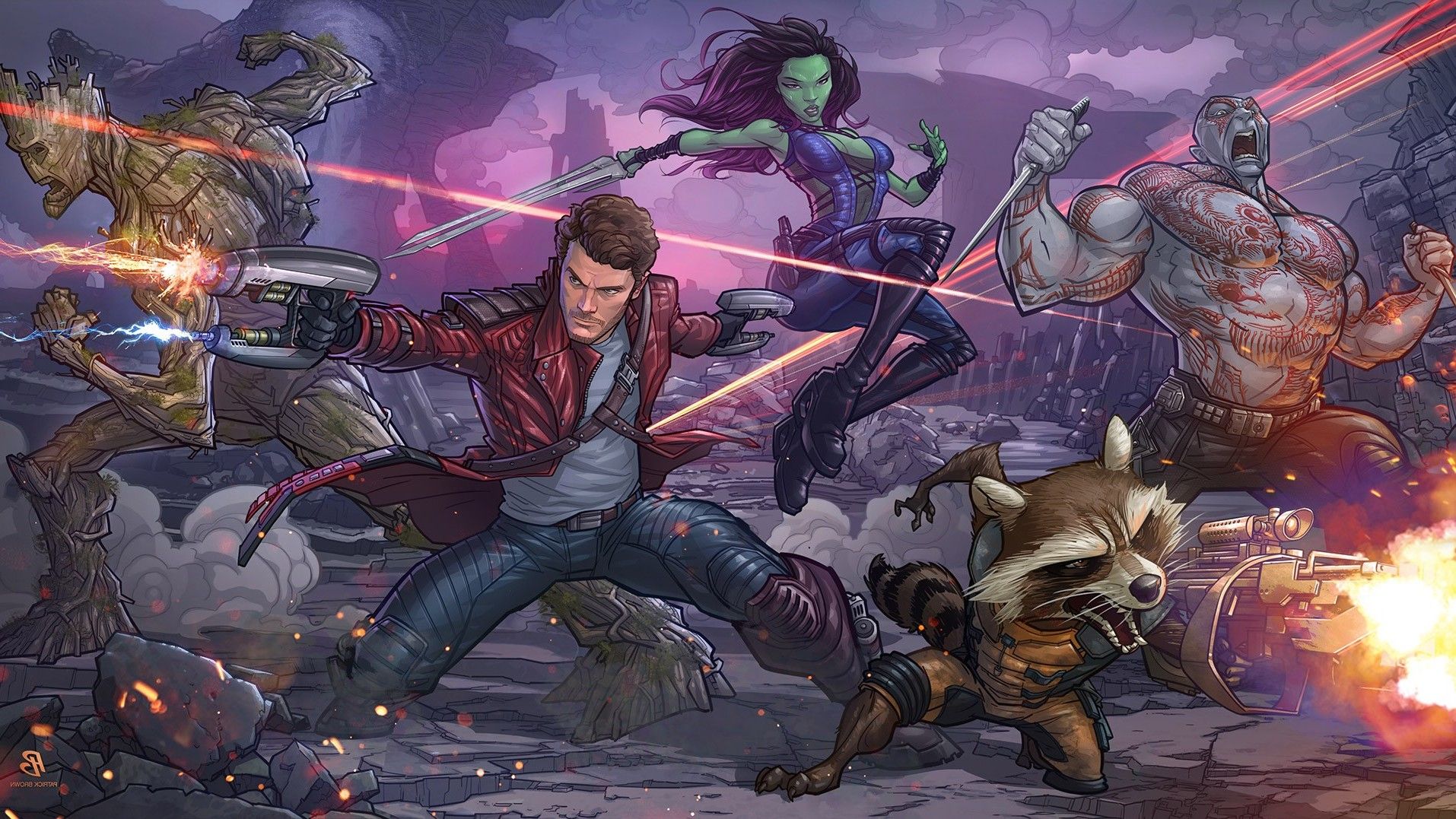 Guardians of the Galaxy Game Wallpapers