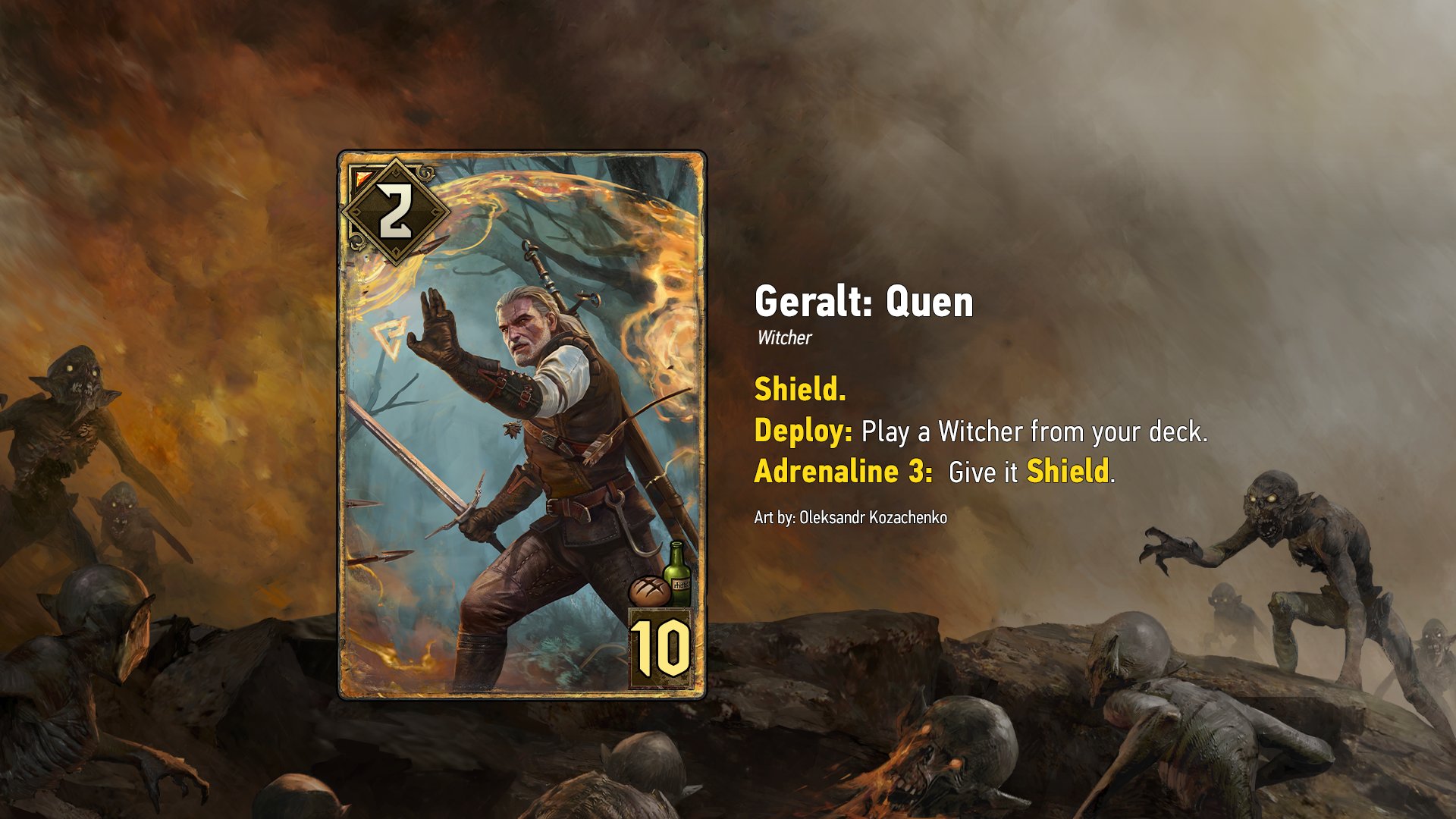 Gwent Way of the Witcher Wallpapers