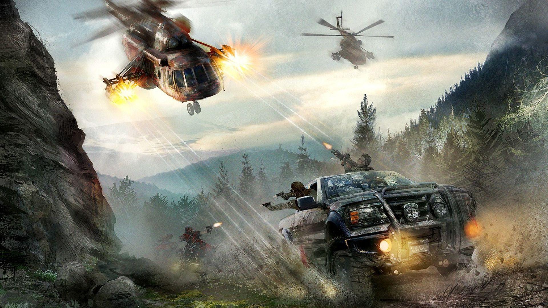 HD Modern Combat 5 Blackout Wallpapers