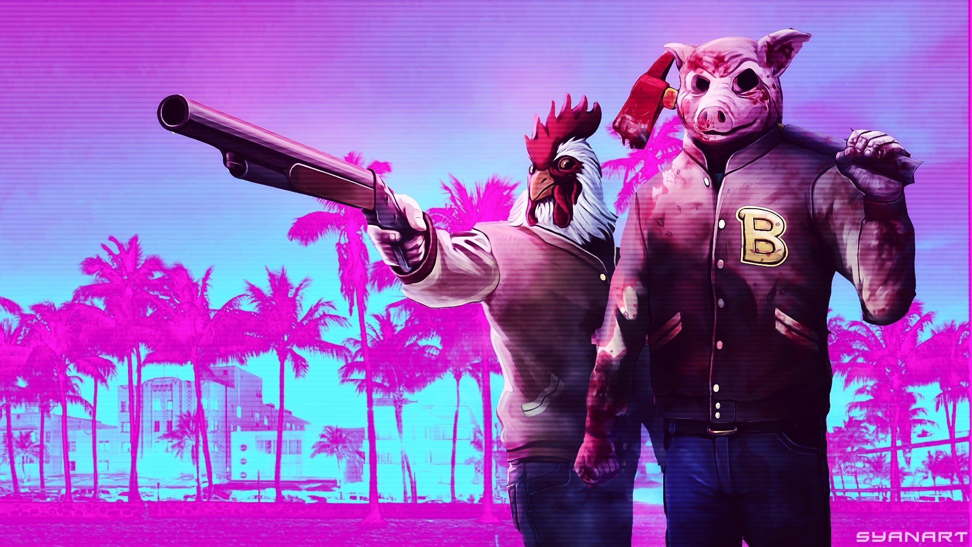 Hotline Miami Wallpapers