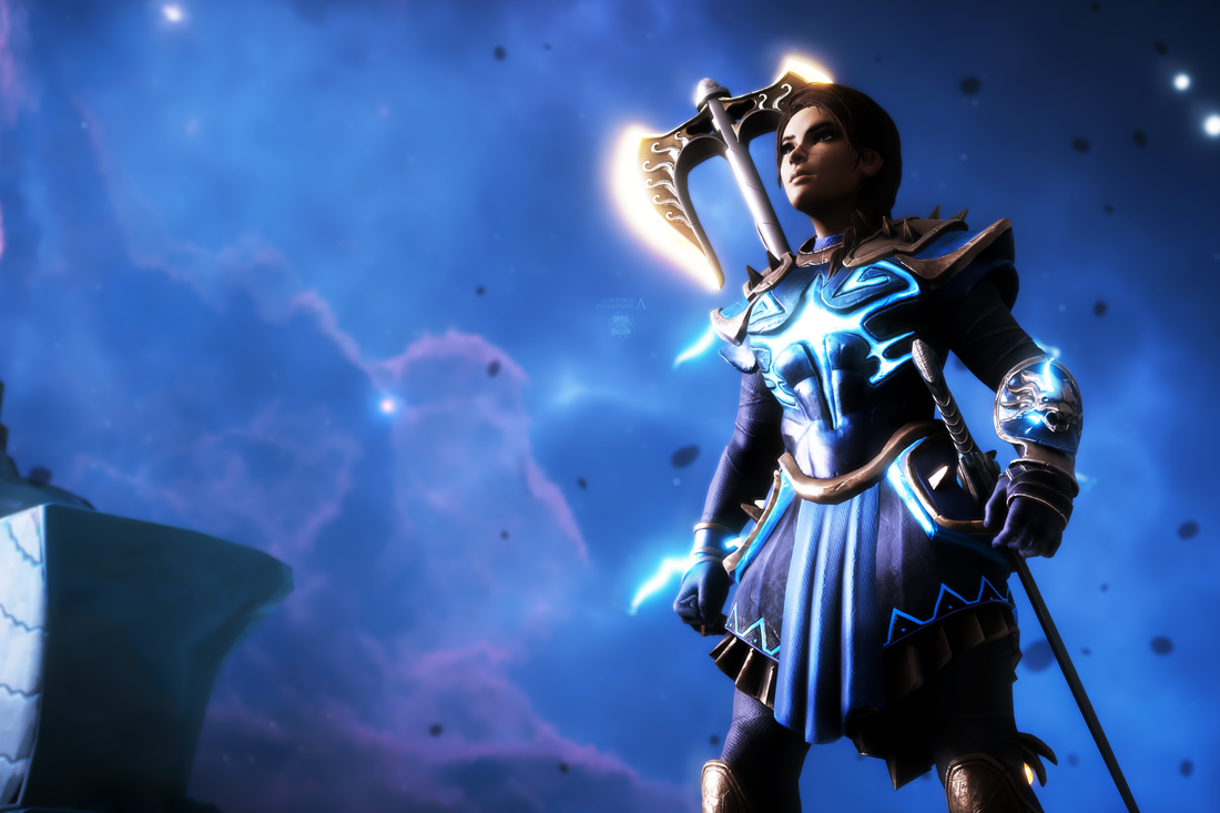 Immortals Fenyx Rising Female Warrior Wallpapers