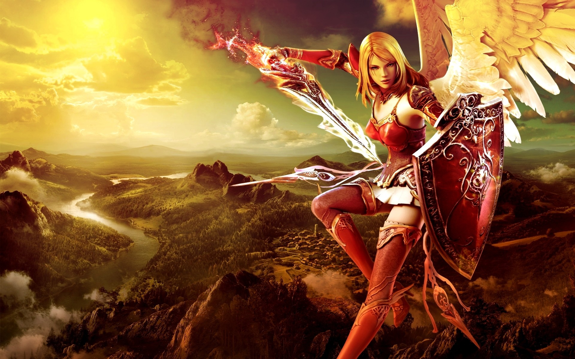 Immortals Fenyx Rising Female Warrior Wallpapers