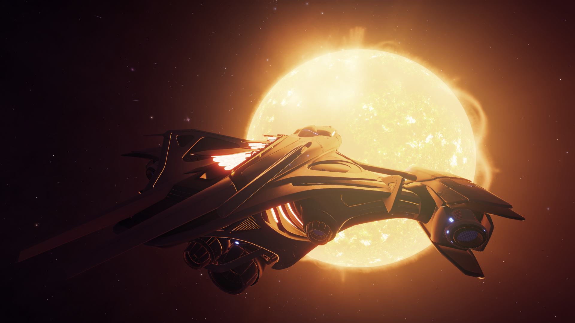 Imperial Cutter Spaceship Elite Dangerous Wallpapers