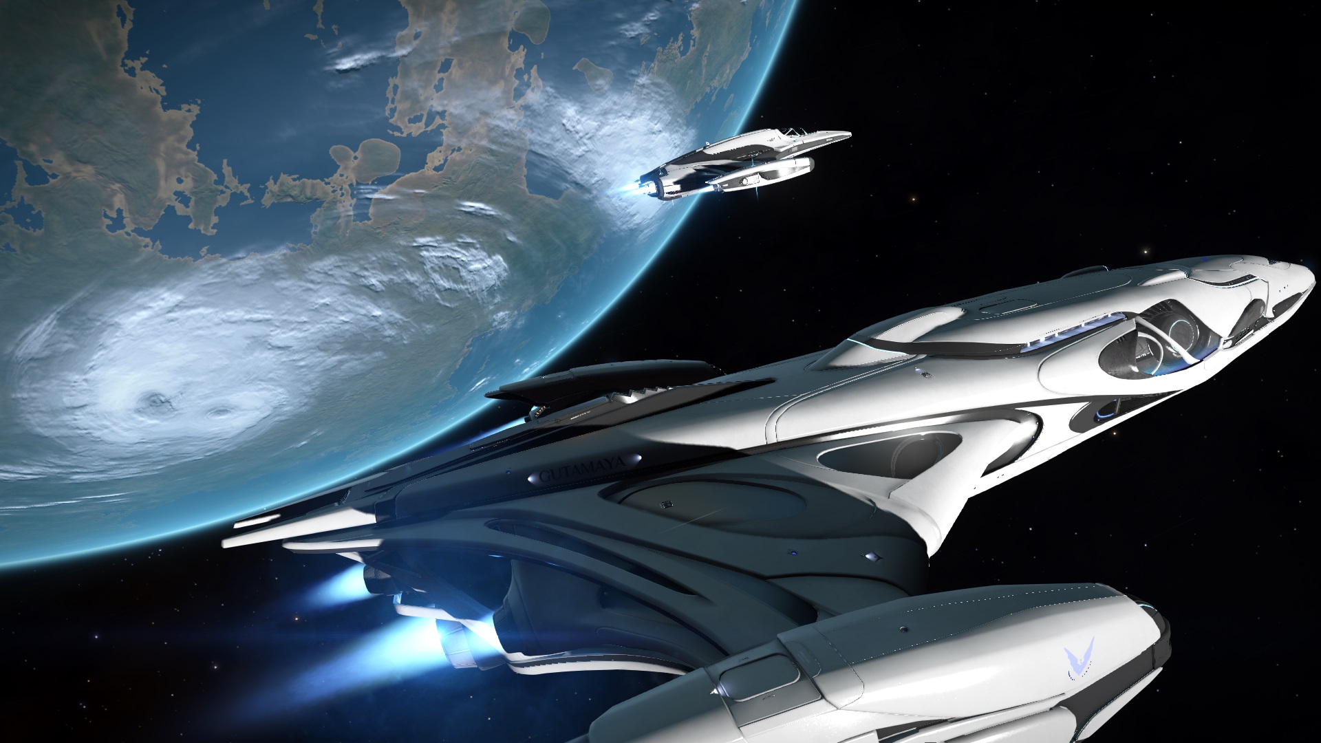 Imperial Cutter Spaceship Elite Dangerous Wallpapers