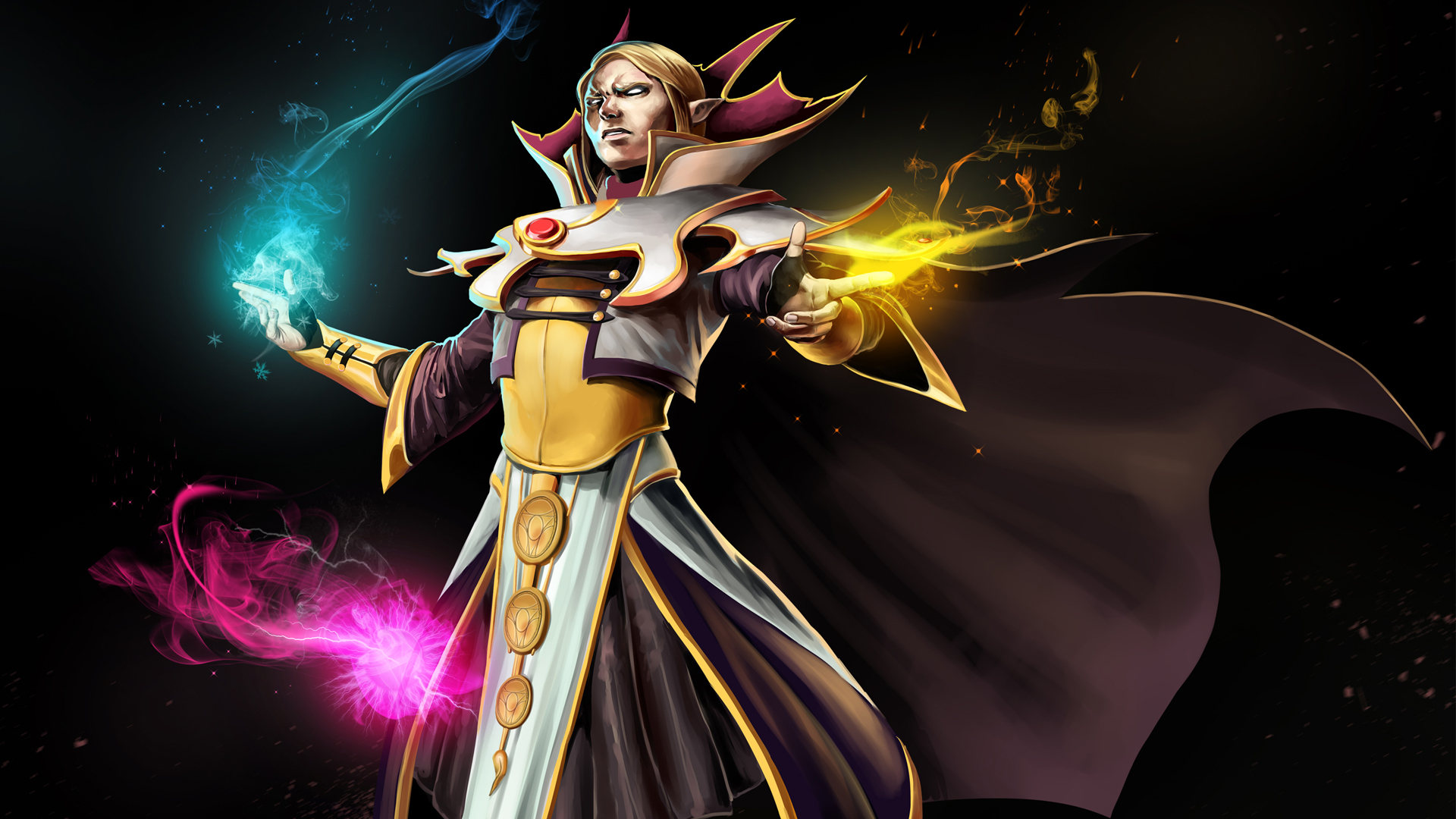 Invoker DotA 2 Digital Wallpapers