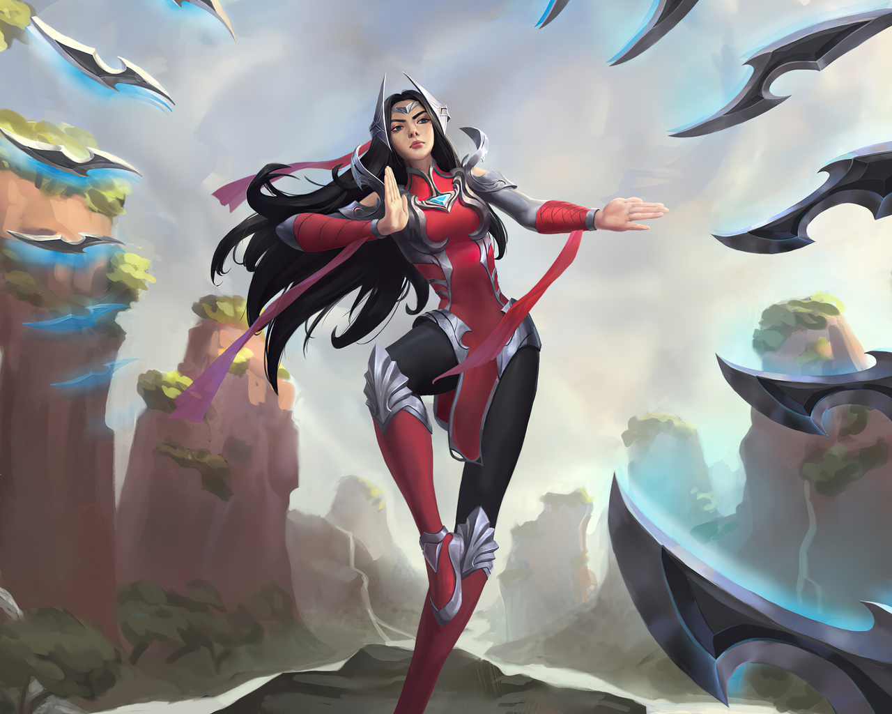 Irelia Awaken LoL 8K Wallpapers