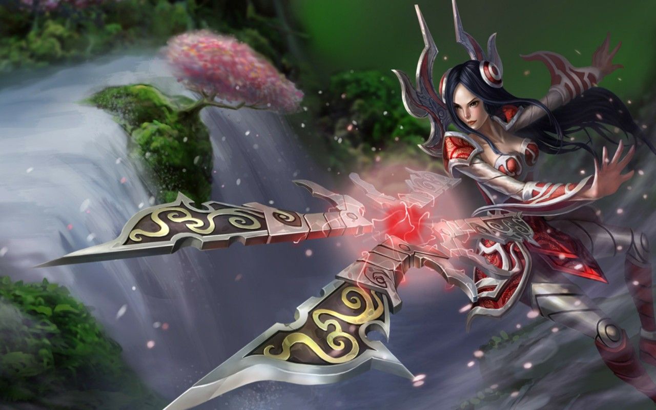 Irelia League Of Legends Gaming Wallpapers