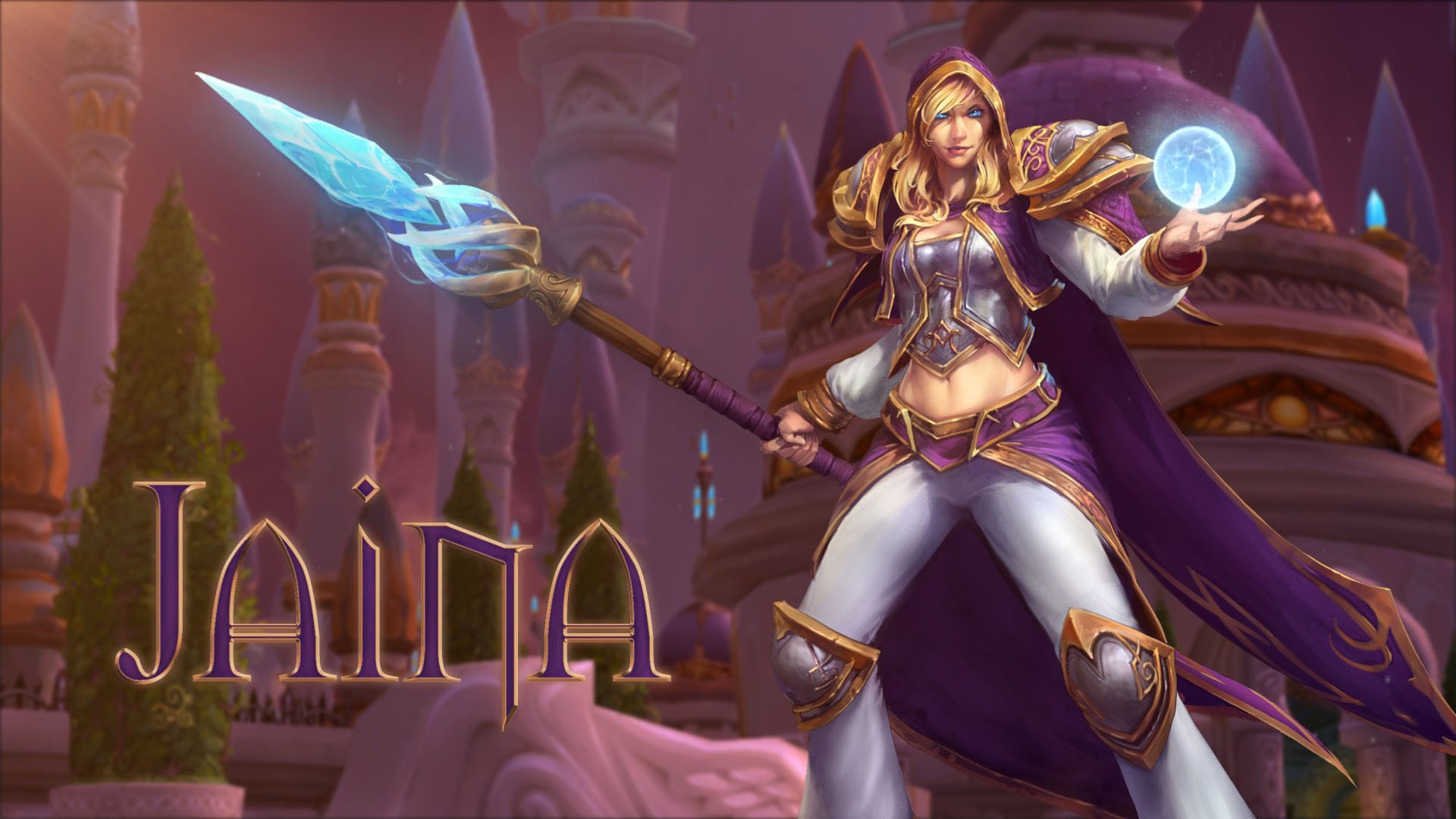 Jaina Proudmoore Hearthstone Wallpapers