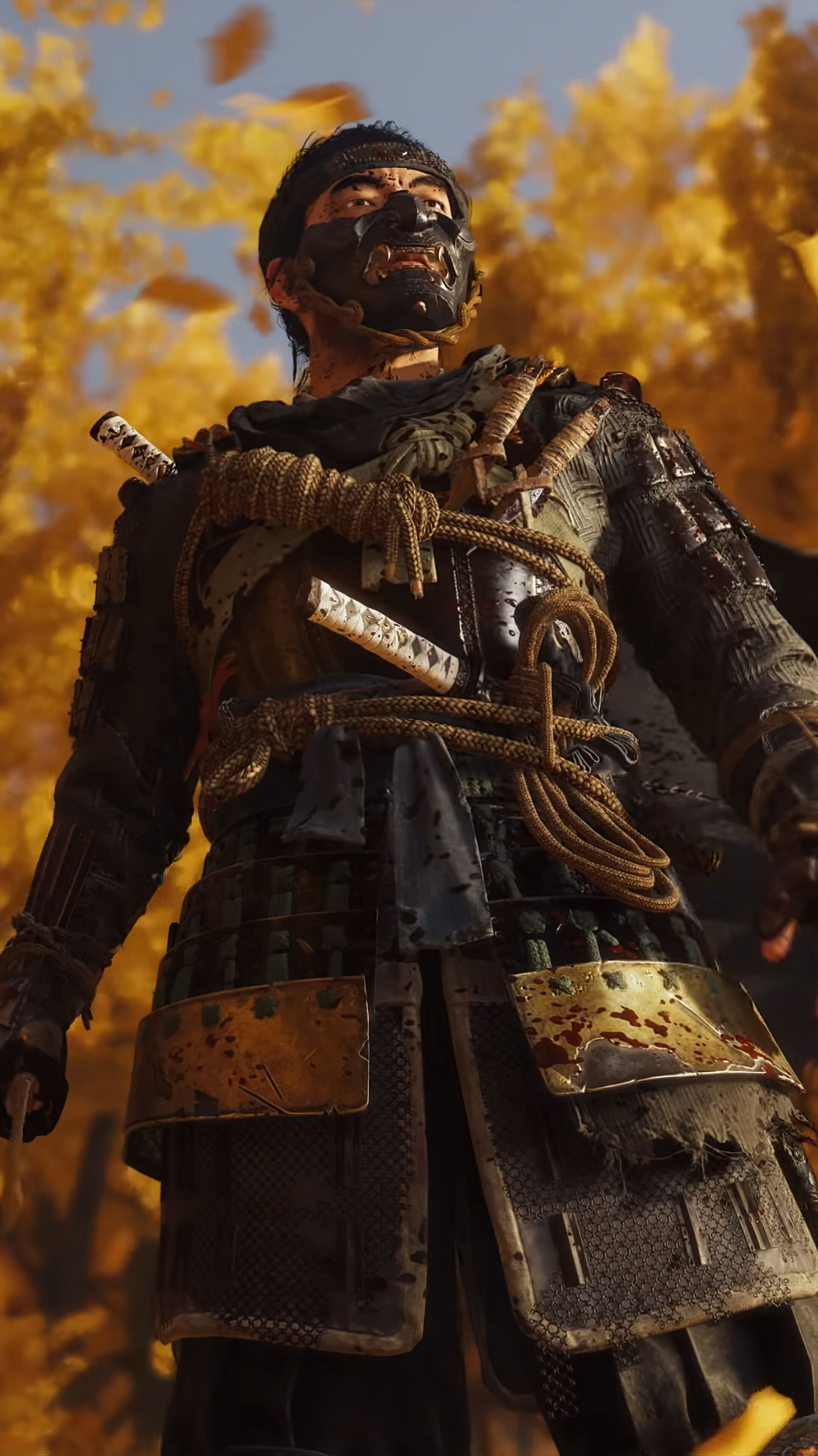 Jin Sakai Ghost of Tsushima 8K Wallpapers