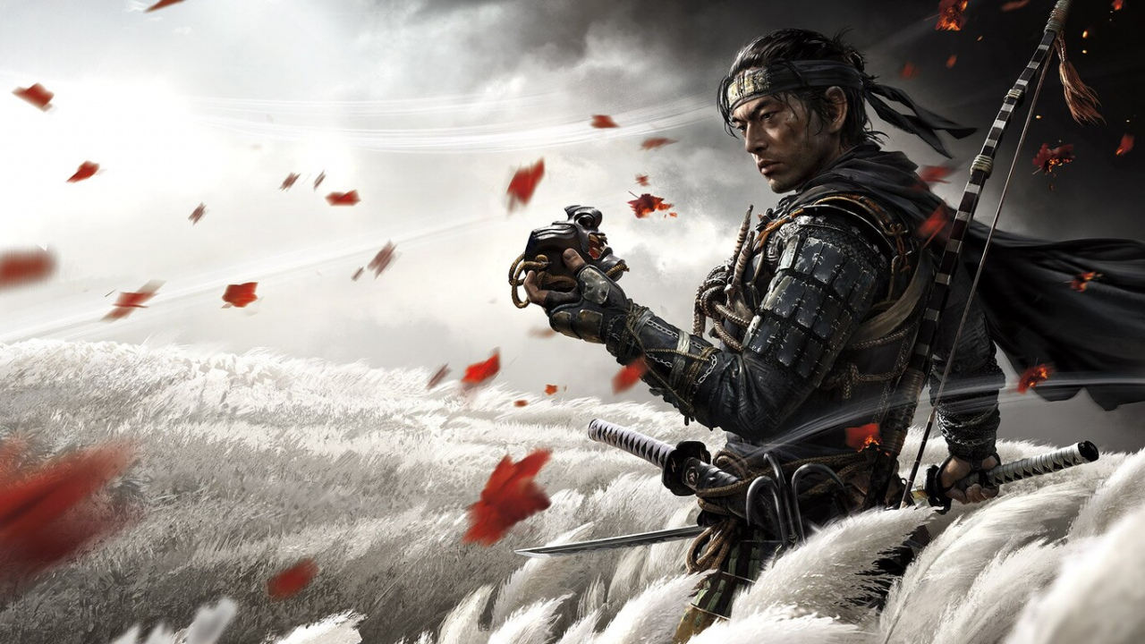 Jin Sakai Ghost of Tsushima 8K Wallpapers