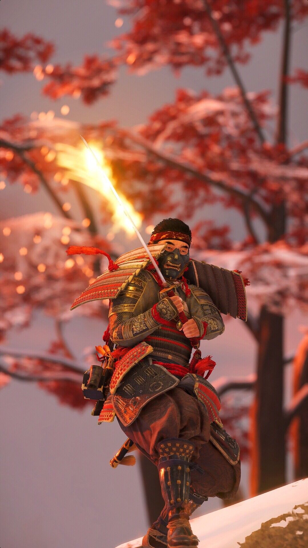 Jin Sakai Ghost of Tsushima 8K Wallpapers