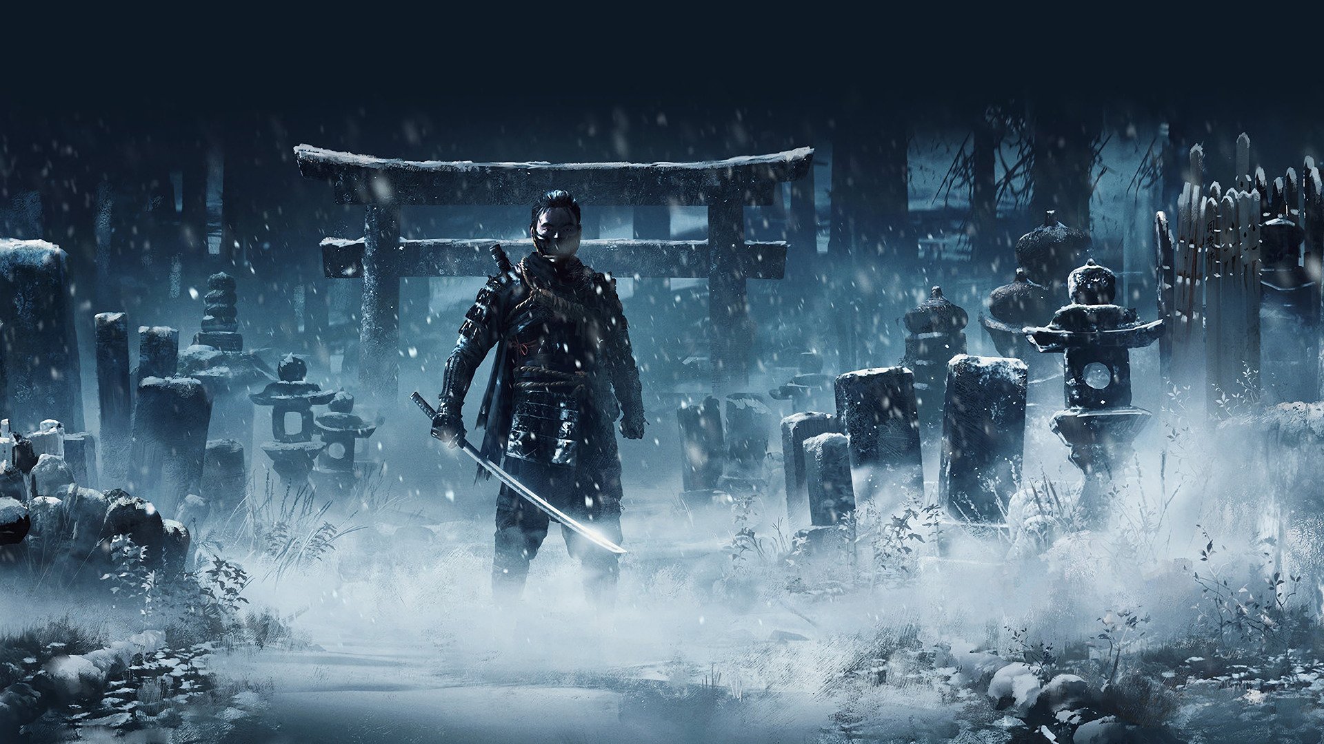 Jin Sakai New Ghost of Tsushima Wallpapers