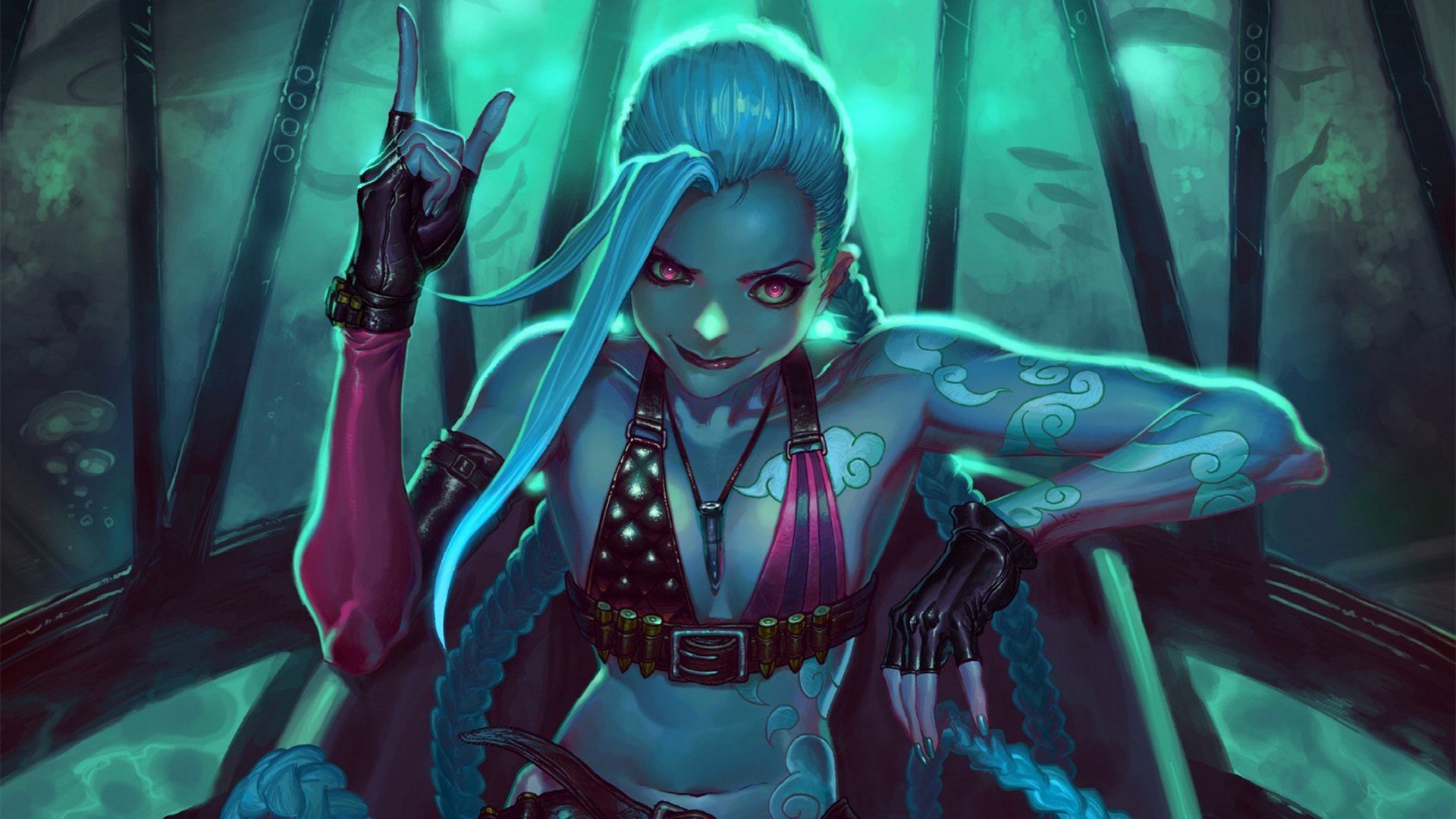 Jinx Cool League Of Legends Wallpapers