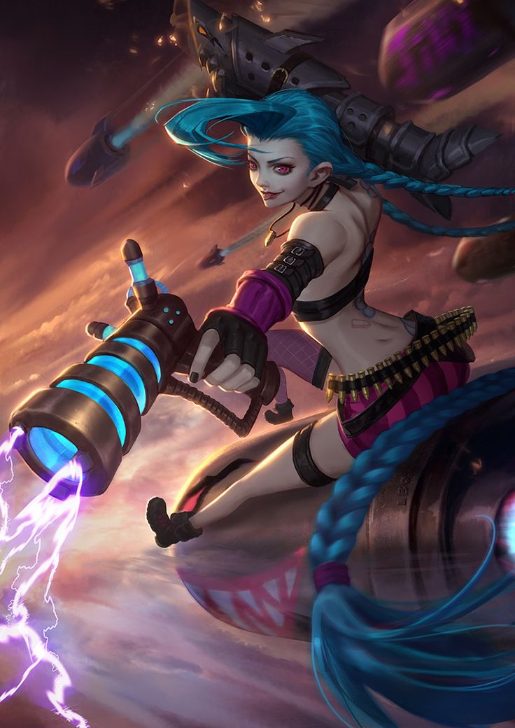 Jinx Cool League Of Legends Wallpapers