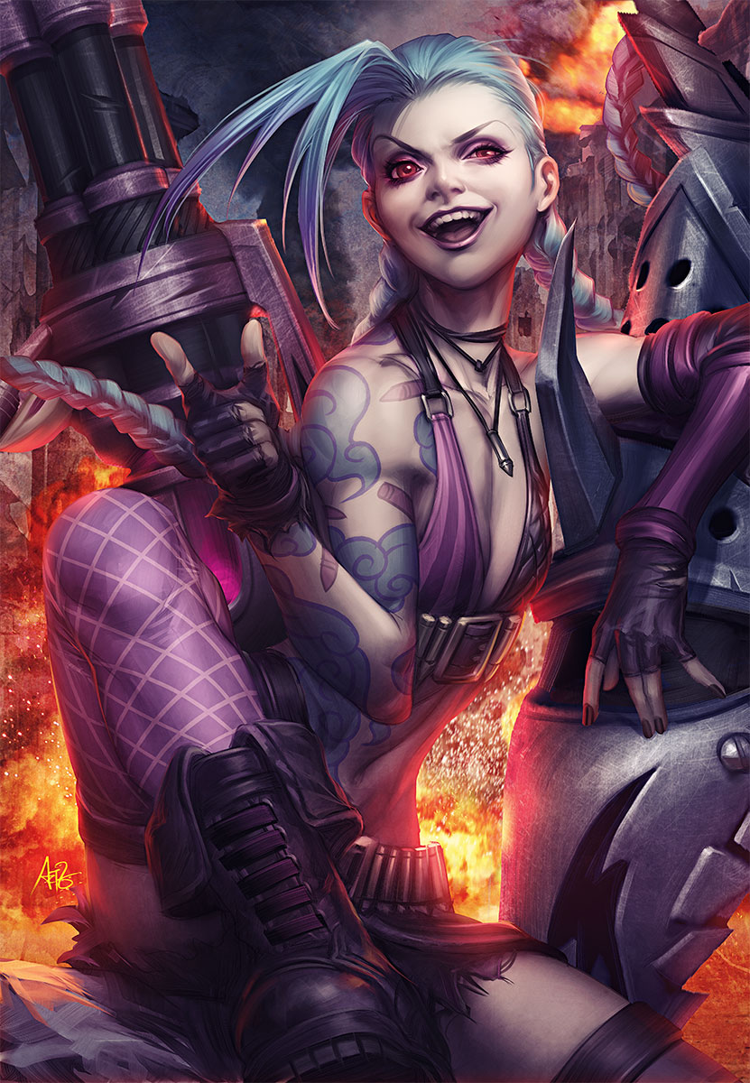 Jinx Cool League Of Legends Wallpapers