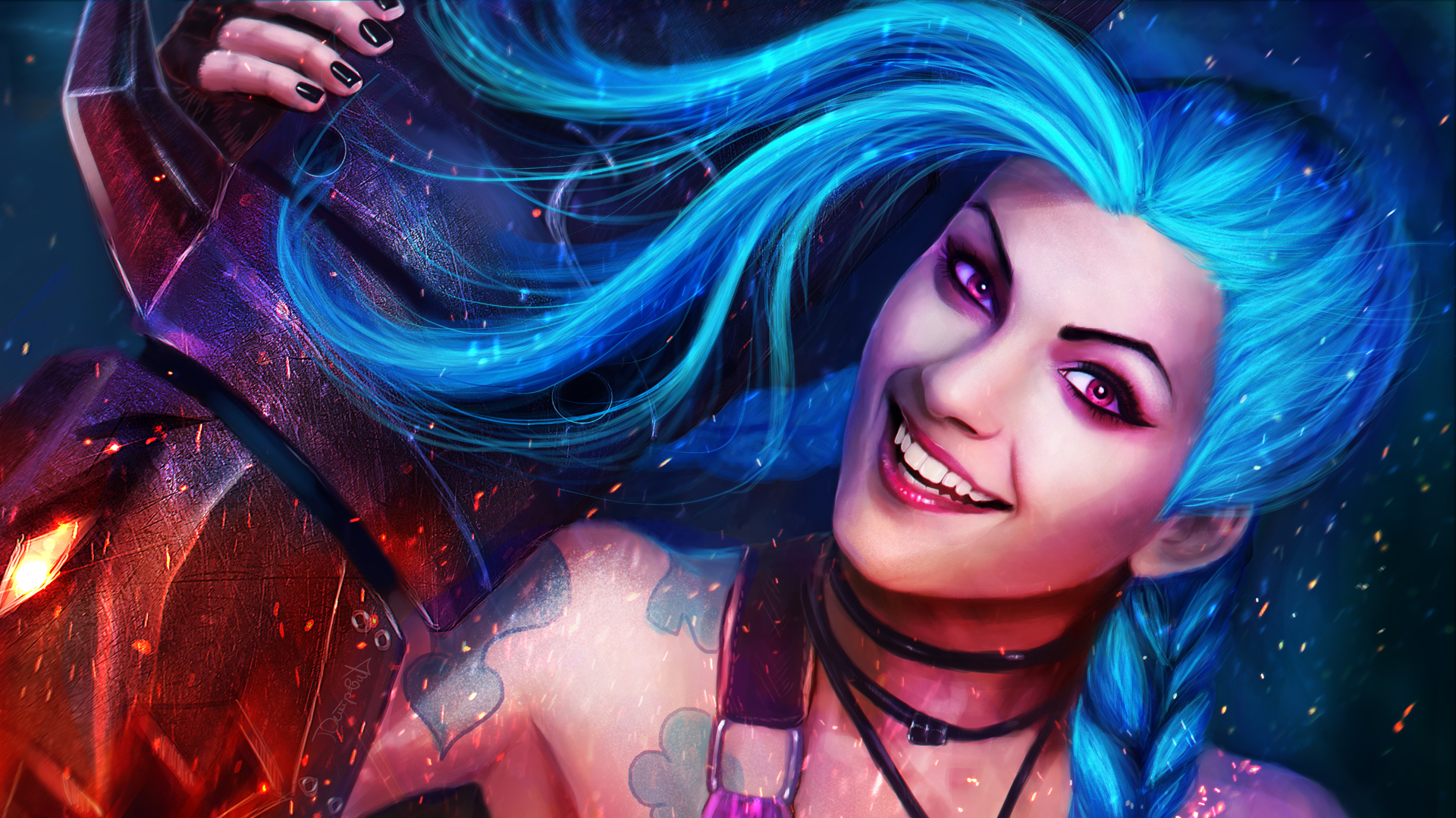 Jinx Cool League Of Legends Wallpapers