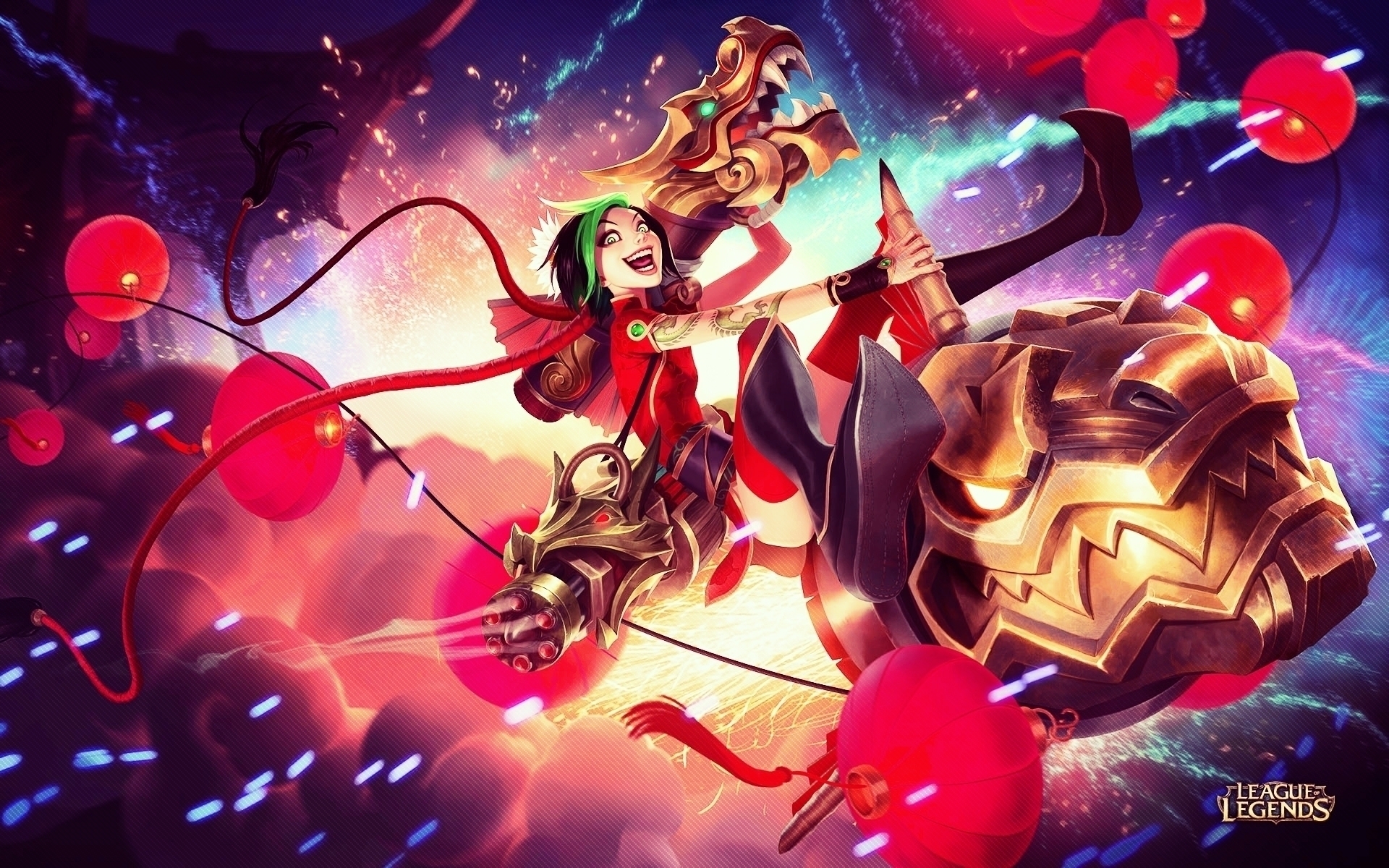 Jinx Cool League Of Legends Wallpapers