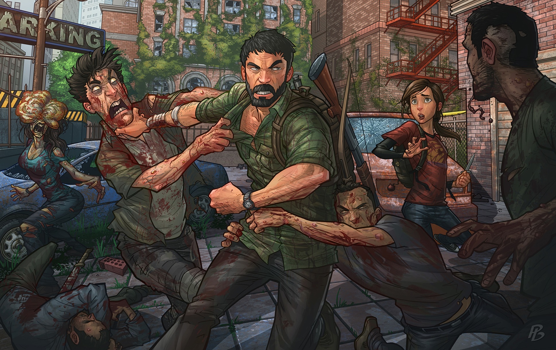 Joel and Tommy The Last of Us 2 Wallpapers