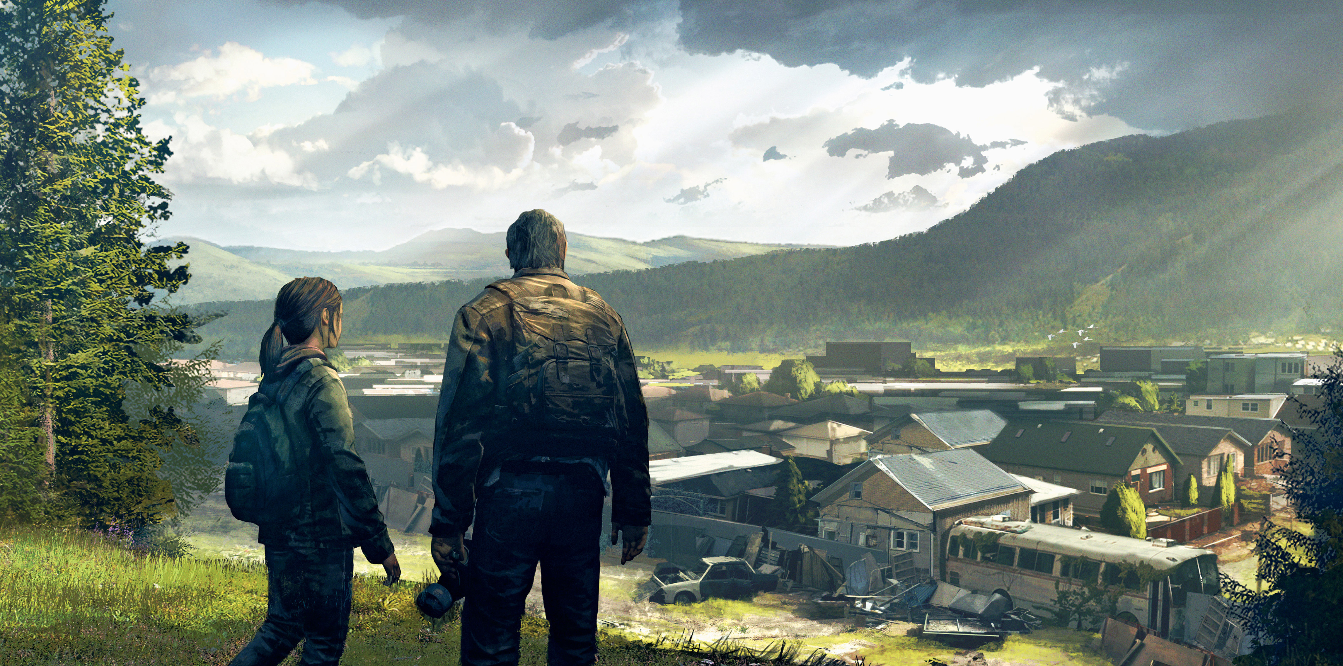 Joel and Tommy The Last of Us 2 Wallpapers