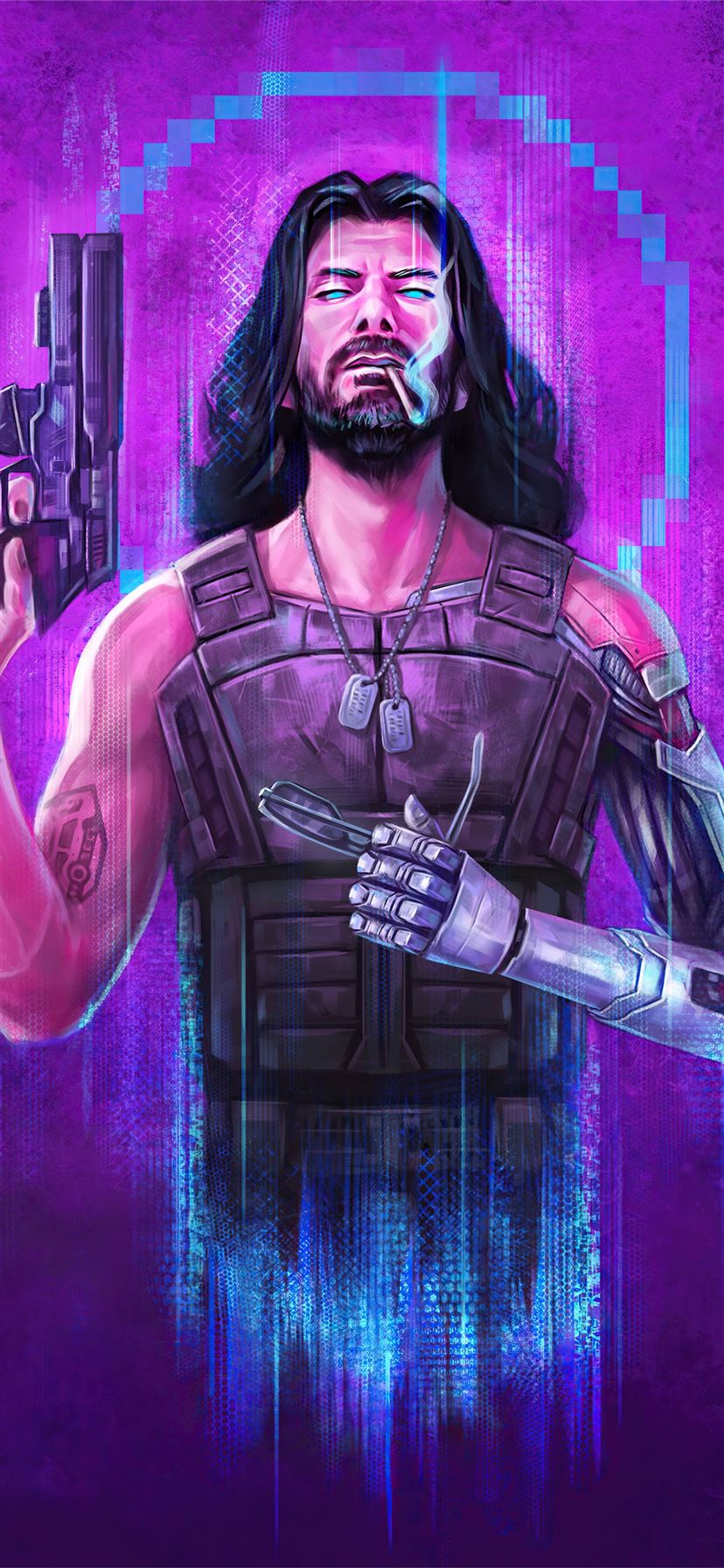 Johnny Silverhand Cyberpunk Wallpapers