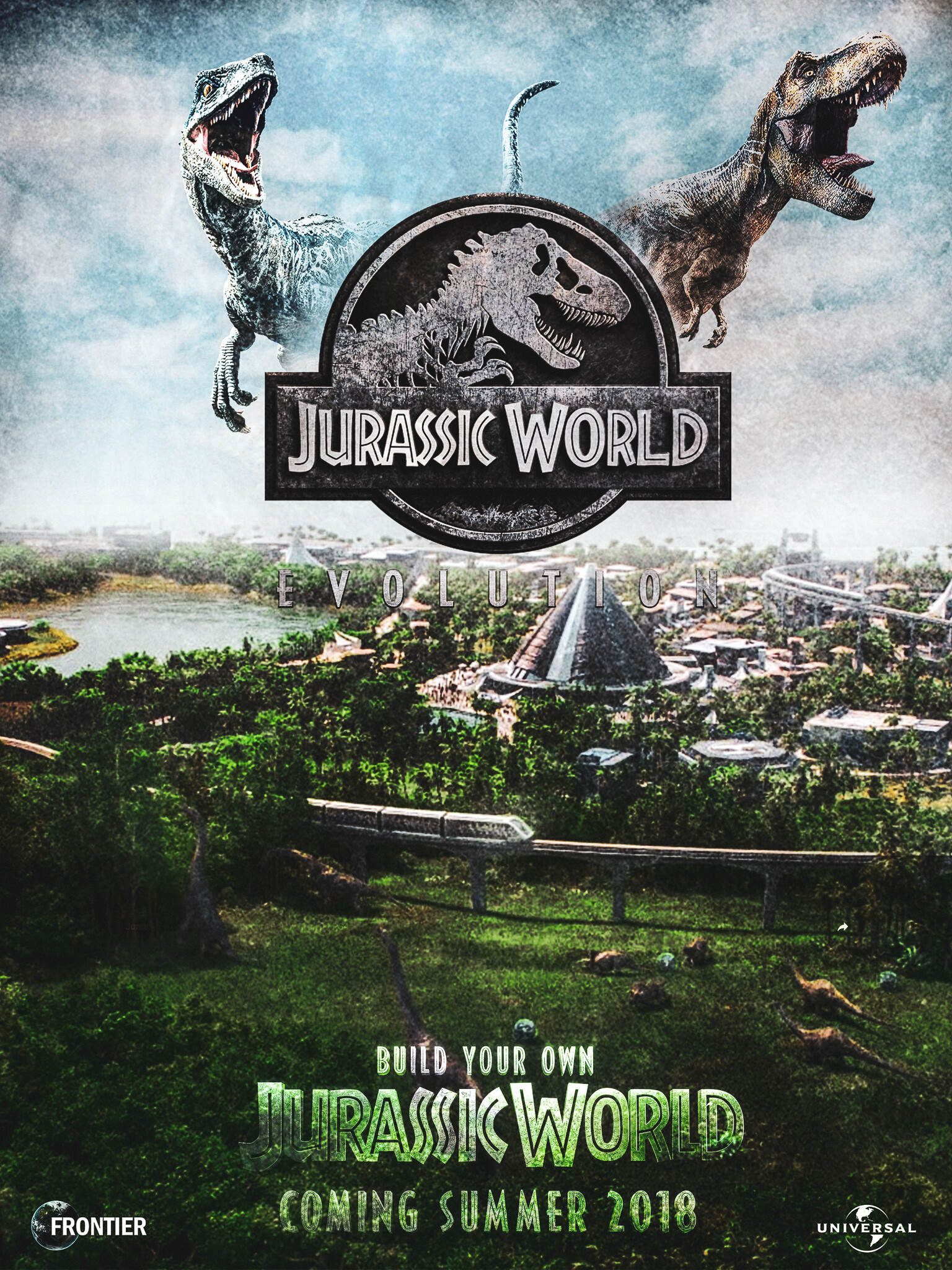 Jurassic World Evolution 2 Poster Wallpapers