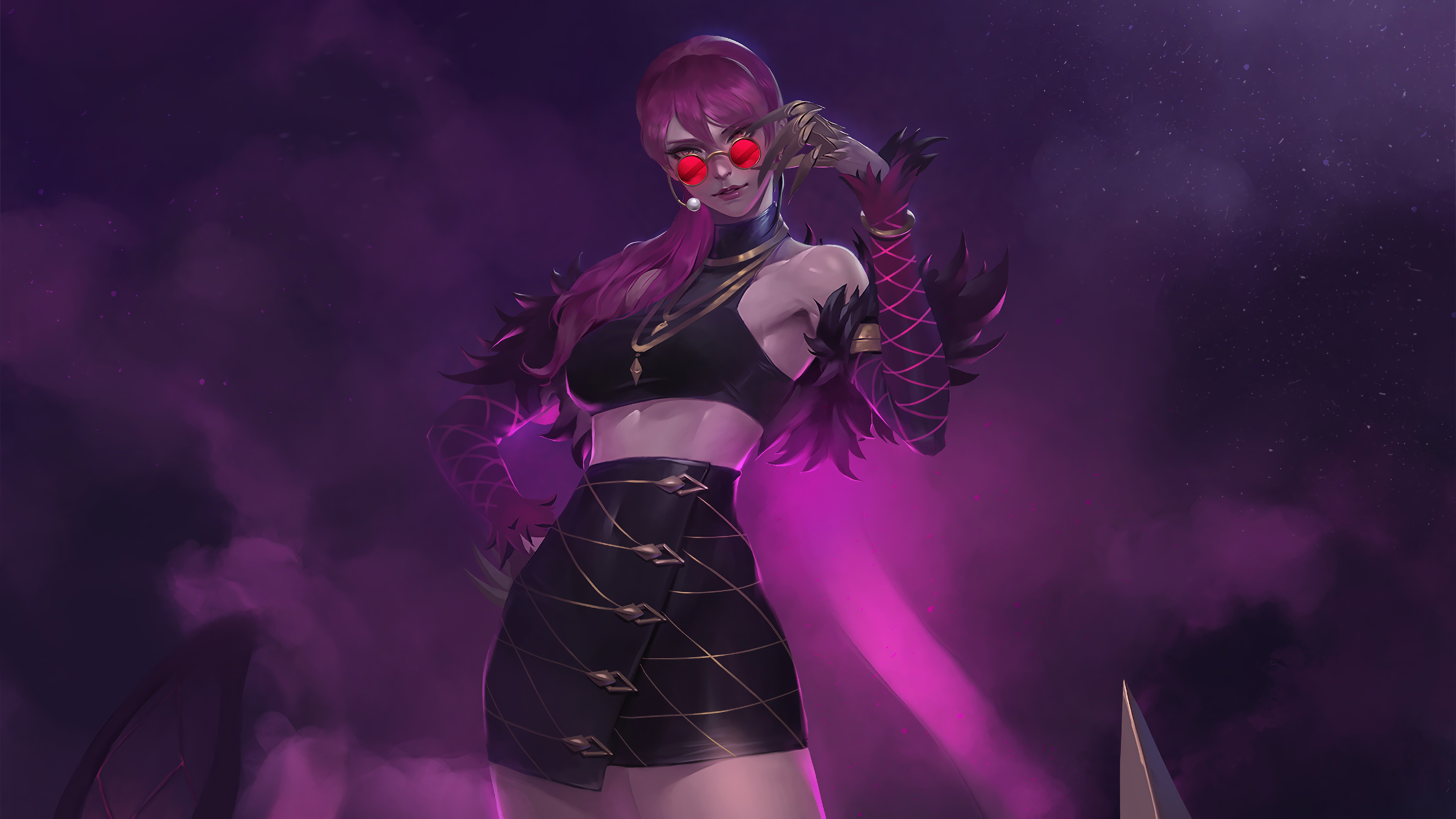 K/DA Evelyn LoL Wallpapers