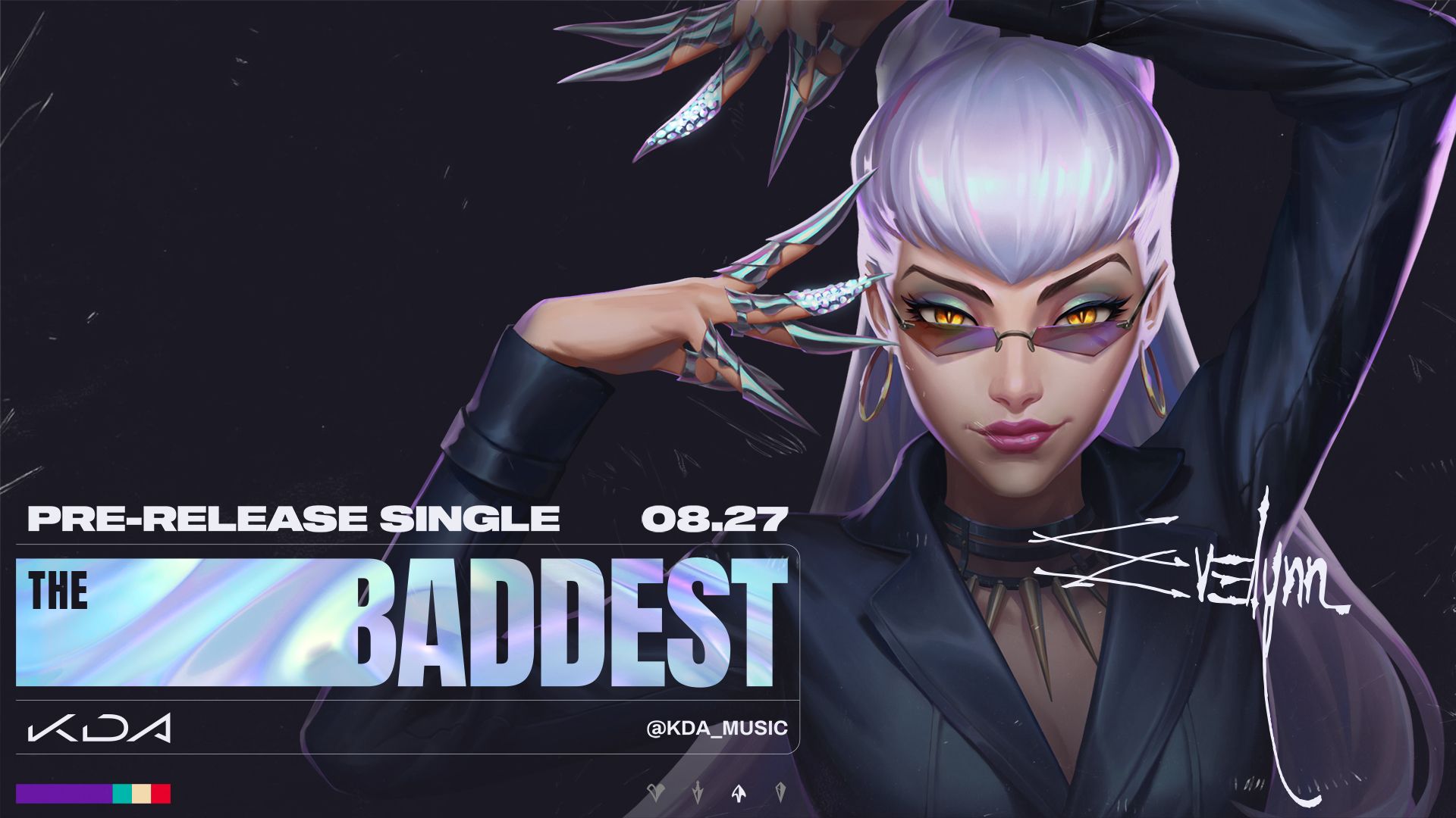 K/DA The Baddest Akali Wallpapers