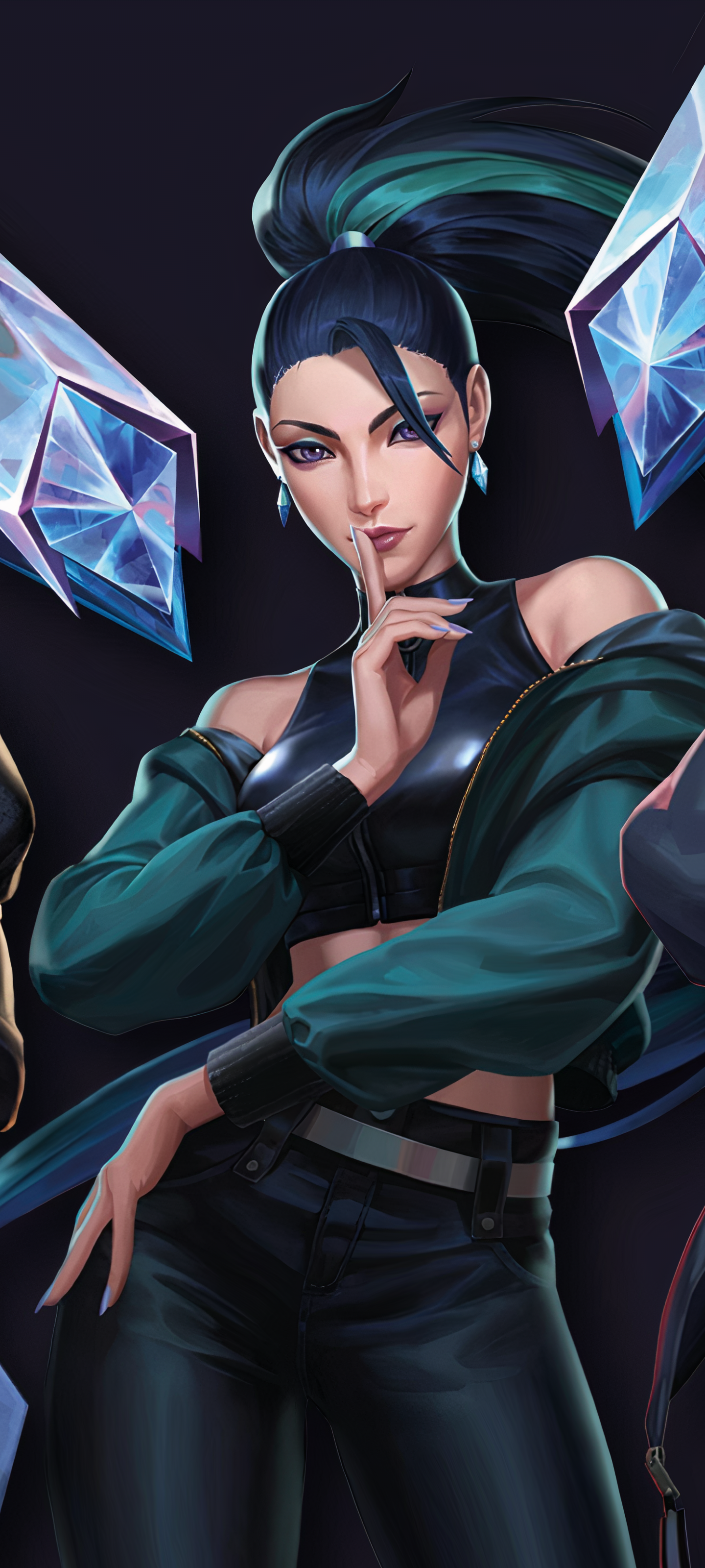 K/DA The Baddest Kai'Sa Wallpapers